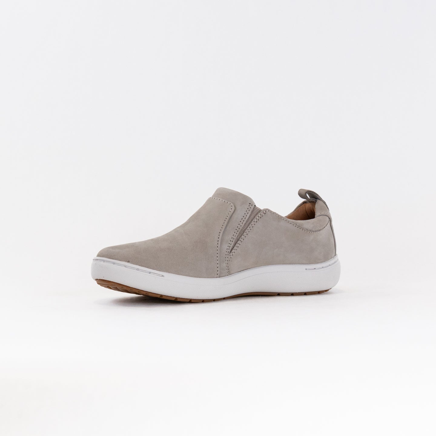 Clarks Women's Casual Stone Nubuck Nalle Lilac Shoes