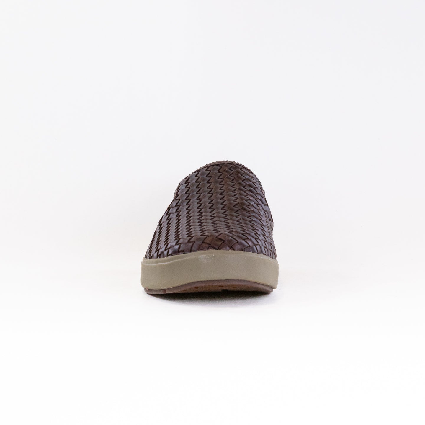 Olukai Men's Dark Wood Lae'ahi Lauhala - Stylish Slip-Ons