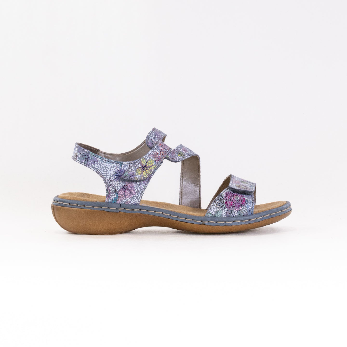 Rieker Women's Regina C7 Adria Multi - Adjustable Leather Sandals