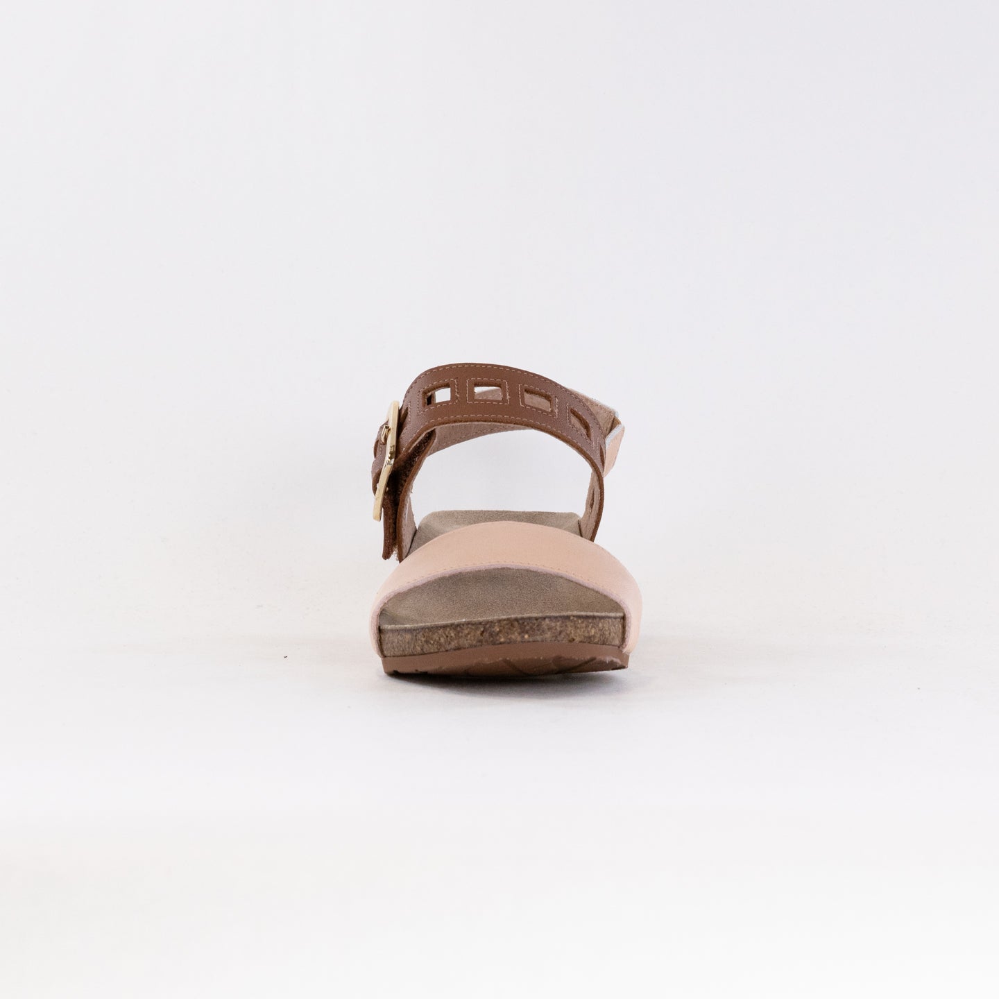 Naot Women's Dynasty Sandals in Pale Blush, Caramel, and Soft Rose Gold Shades