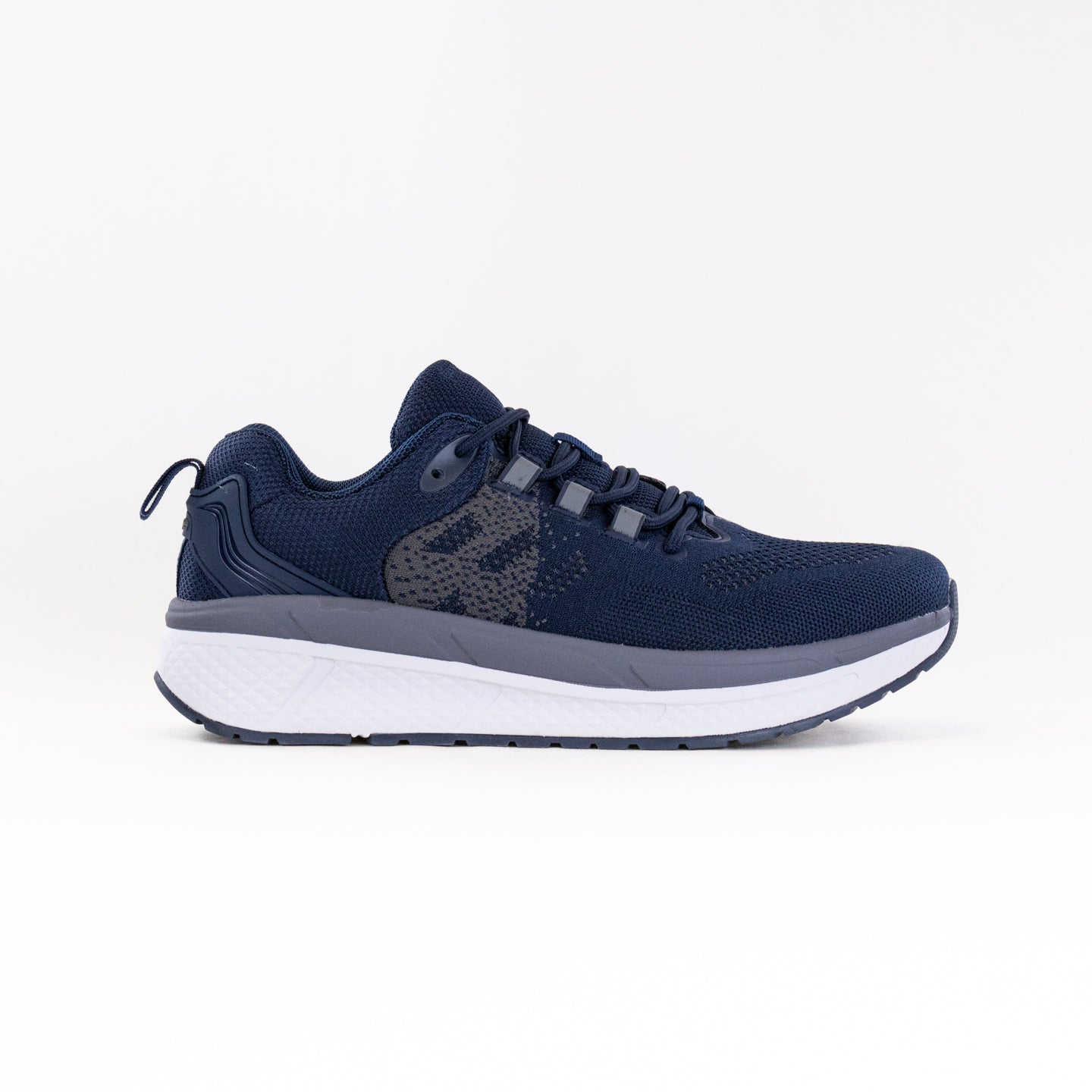 Men's Propet Ultra 267 Athletic Shoes in Navy and Grey