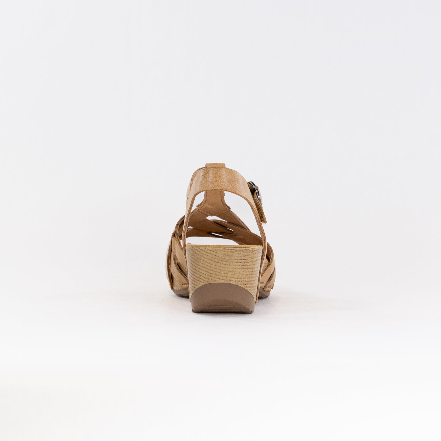Dansko Women's Tan Milled Burnished Leather Tinley Sandals