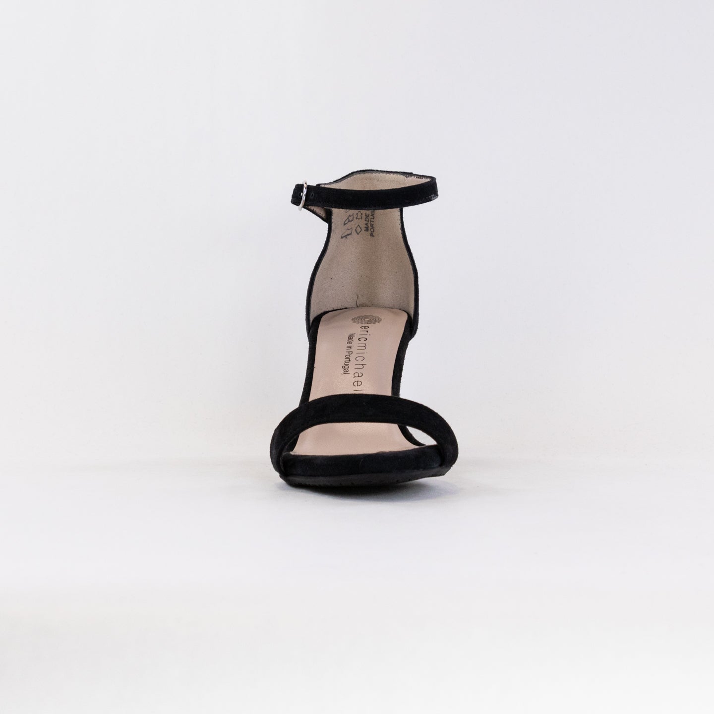 Eric Michael Women's Black Suede Rialto Elegant Pumps