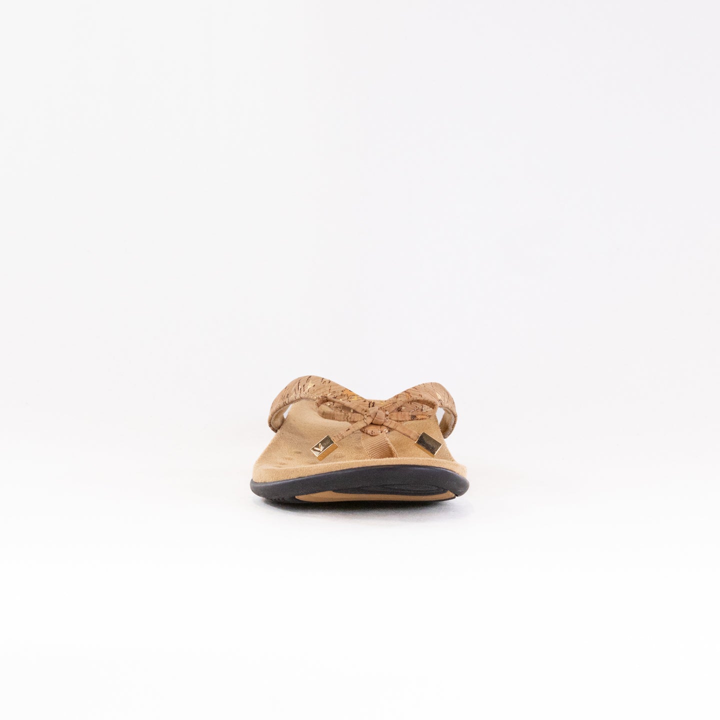 Vionic Women's Bella II Gold Cork Thong Sandals - Stylish Summer Footwear