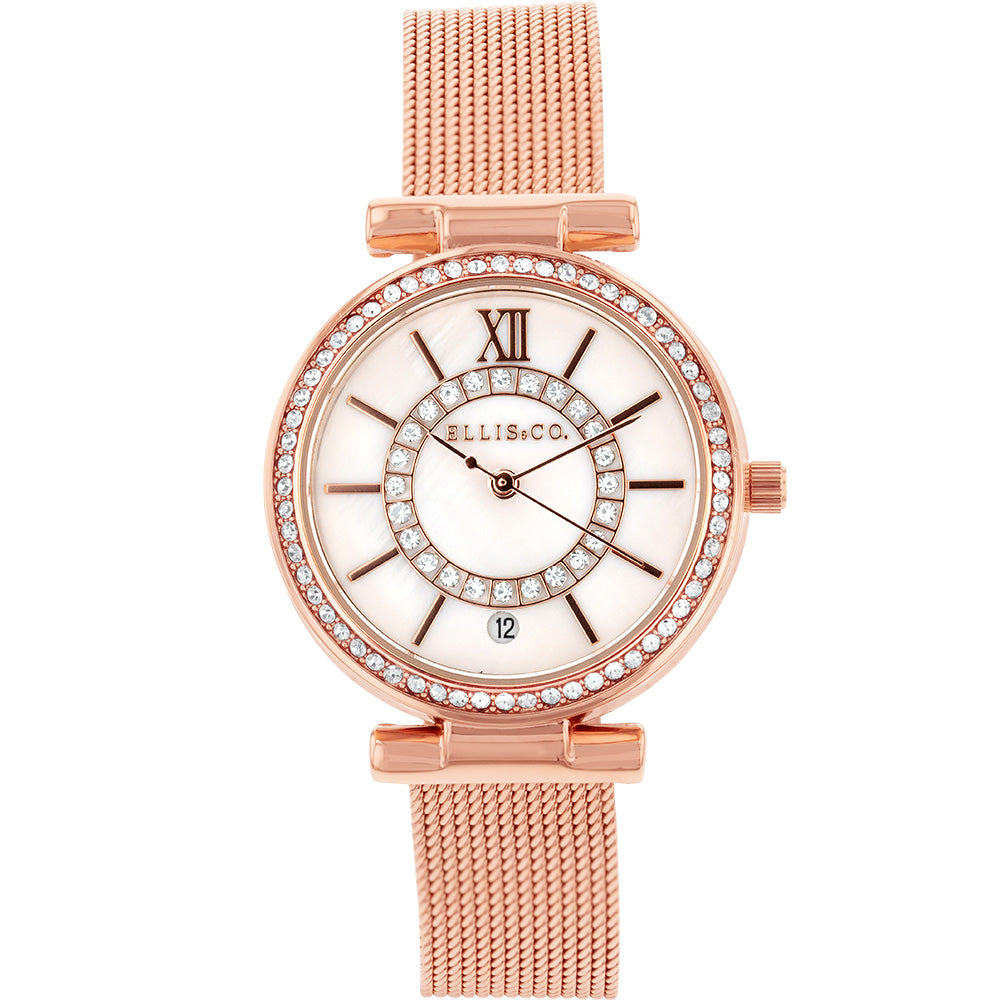 Ellis & Co Pyper Men's Wristwatch with Distinctive Design