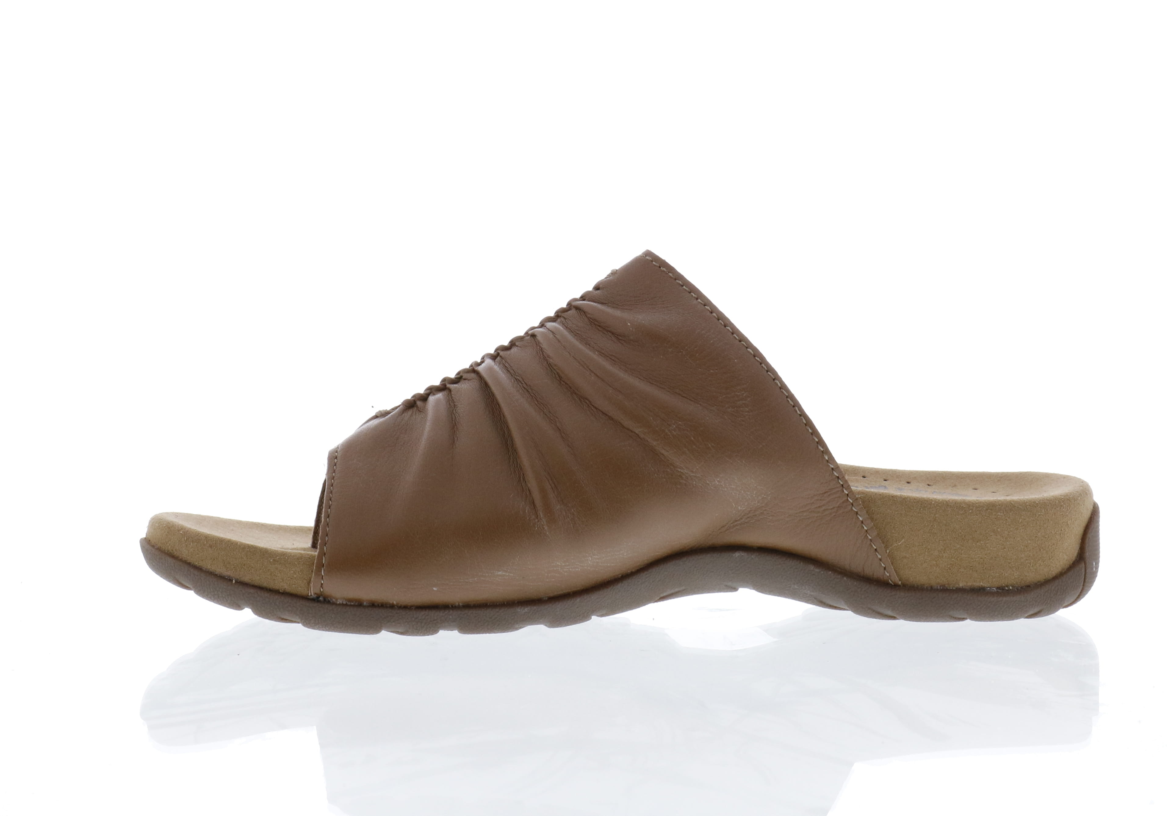 Taos Women's Tan Leather Gift 2 Sandals - A Luxurious Footwear Option