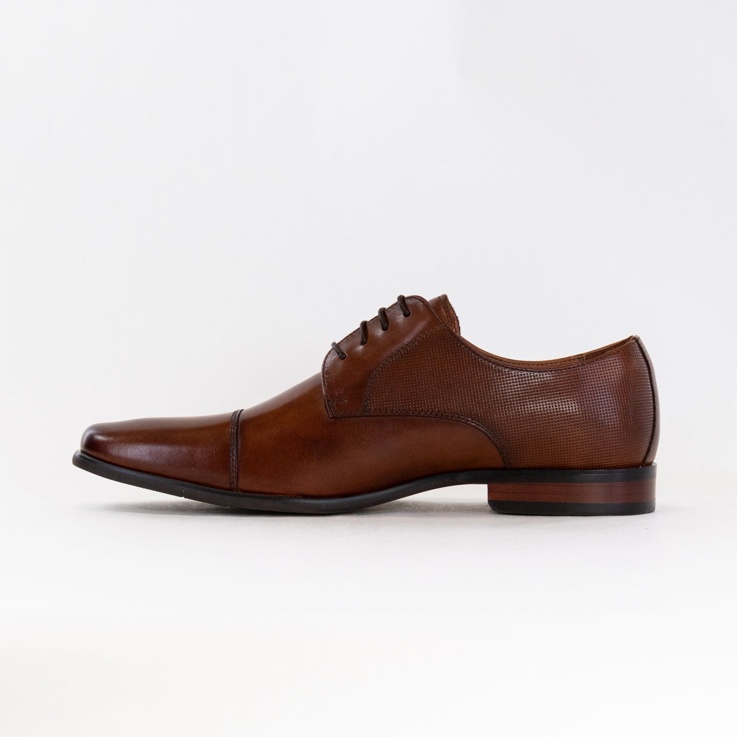 Florsheim Men's Postino Cap Toe Oxford Dress Shoes in Cognac Color