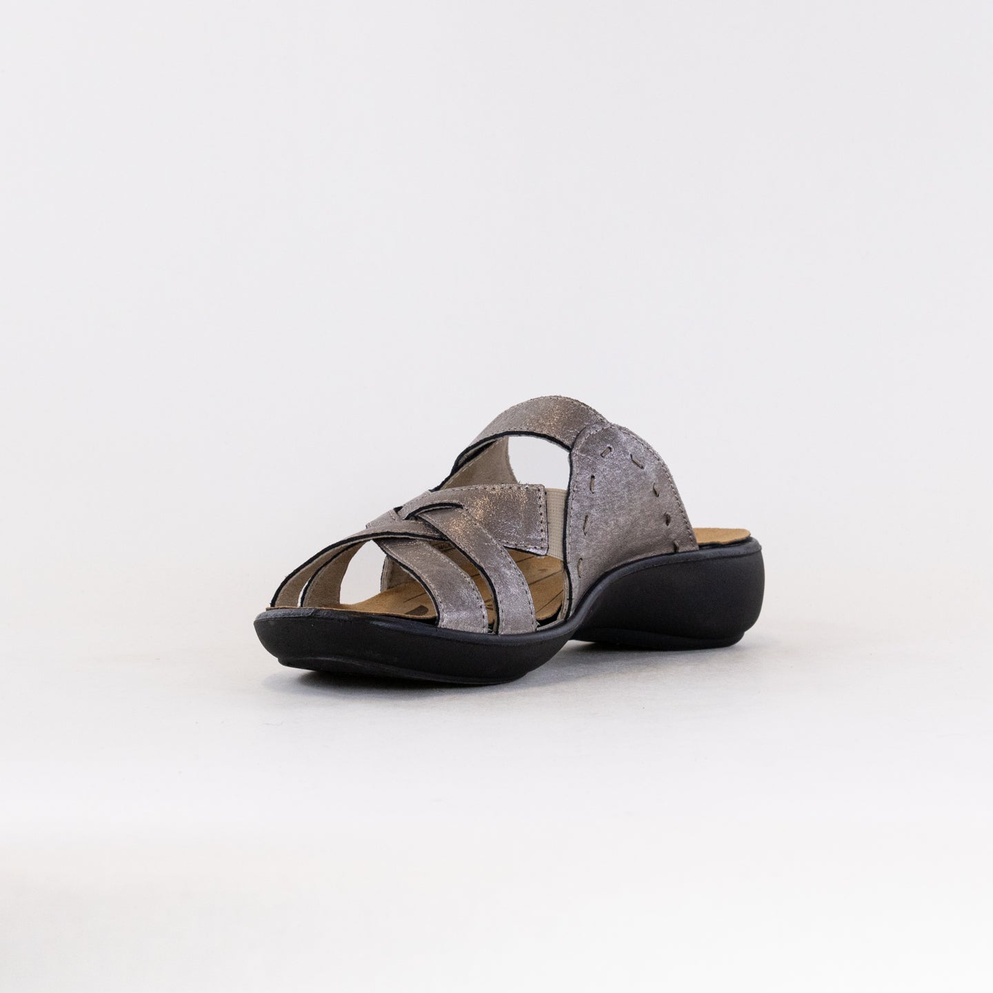 Romika Ibiza 99 Women's Slide Sandal in Platinum Shade