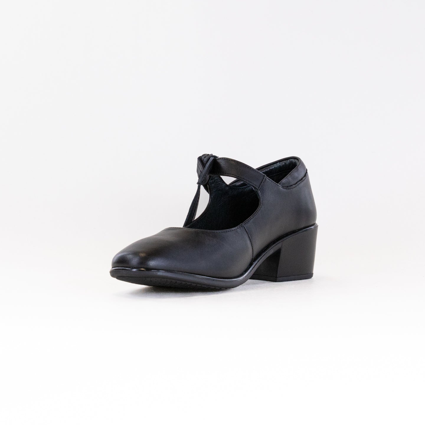 Naot Women's Nobility Black Jet Leather Mary Jane Shoes