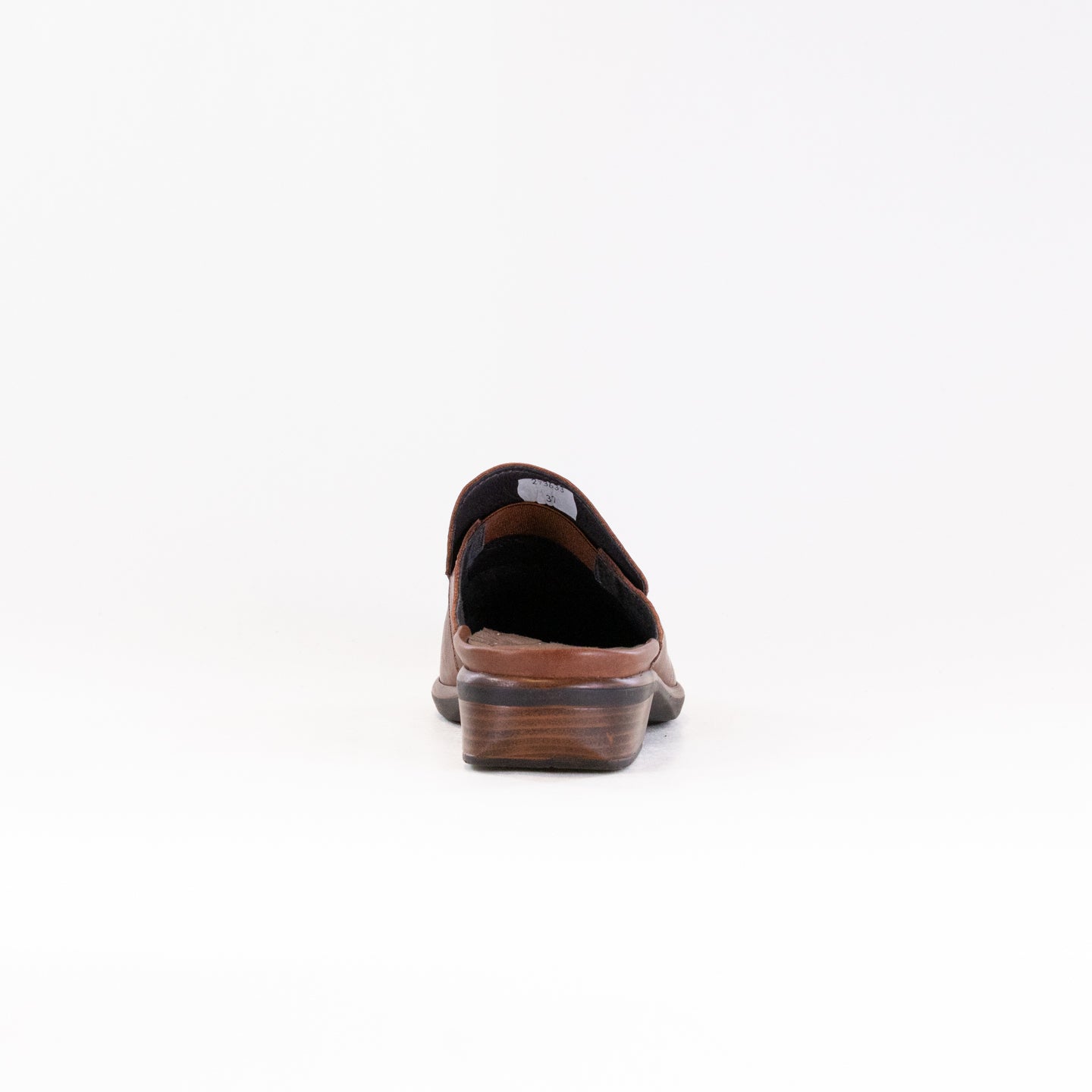 Naot Women's Halny Clogs in Soft Chestnut Leather