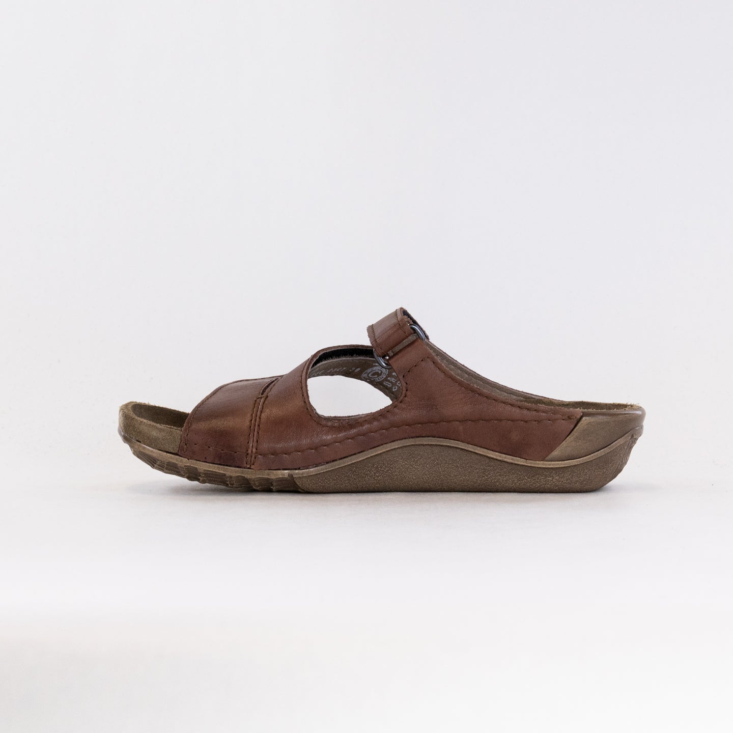 Wolky Women's Jasper Sandals in Elegant Cognac Color