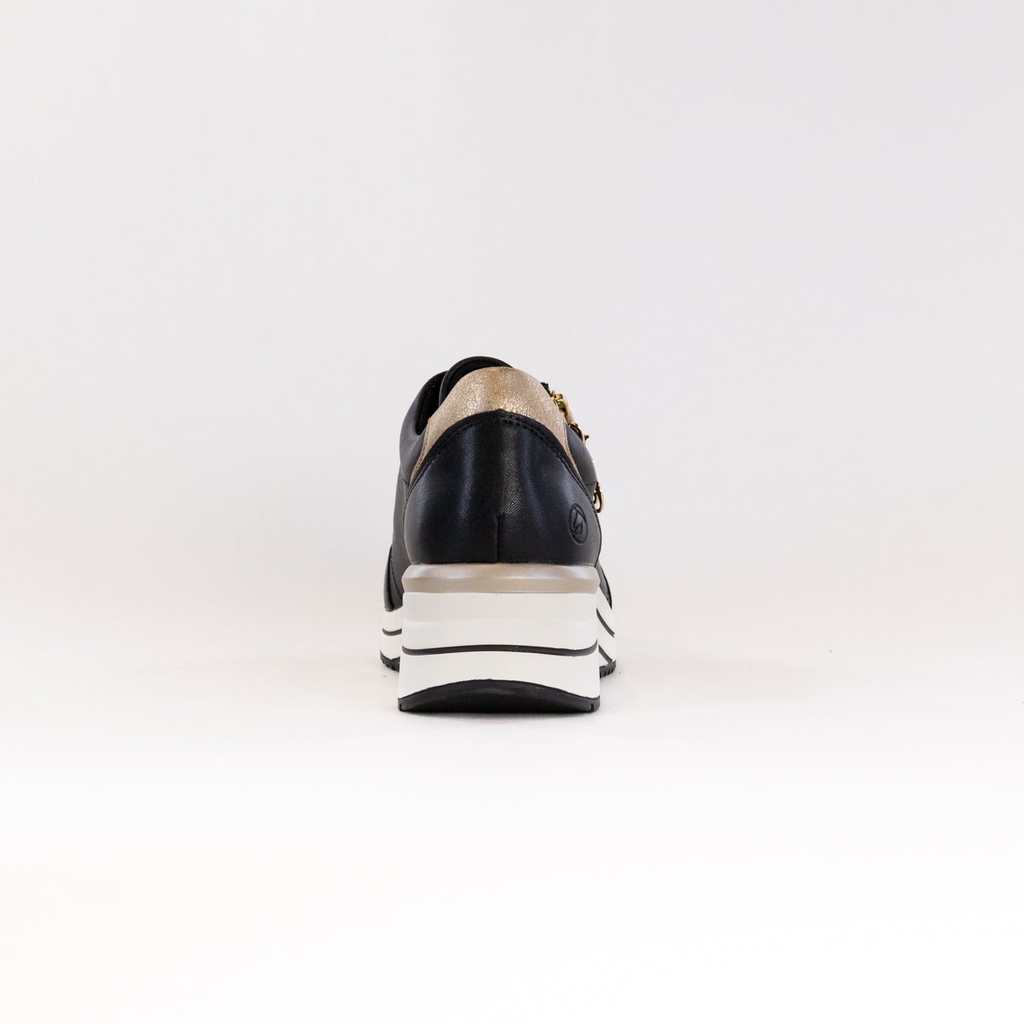Remonte Eleni 03 Women's Black Wedge Sneakers