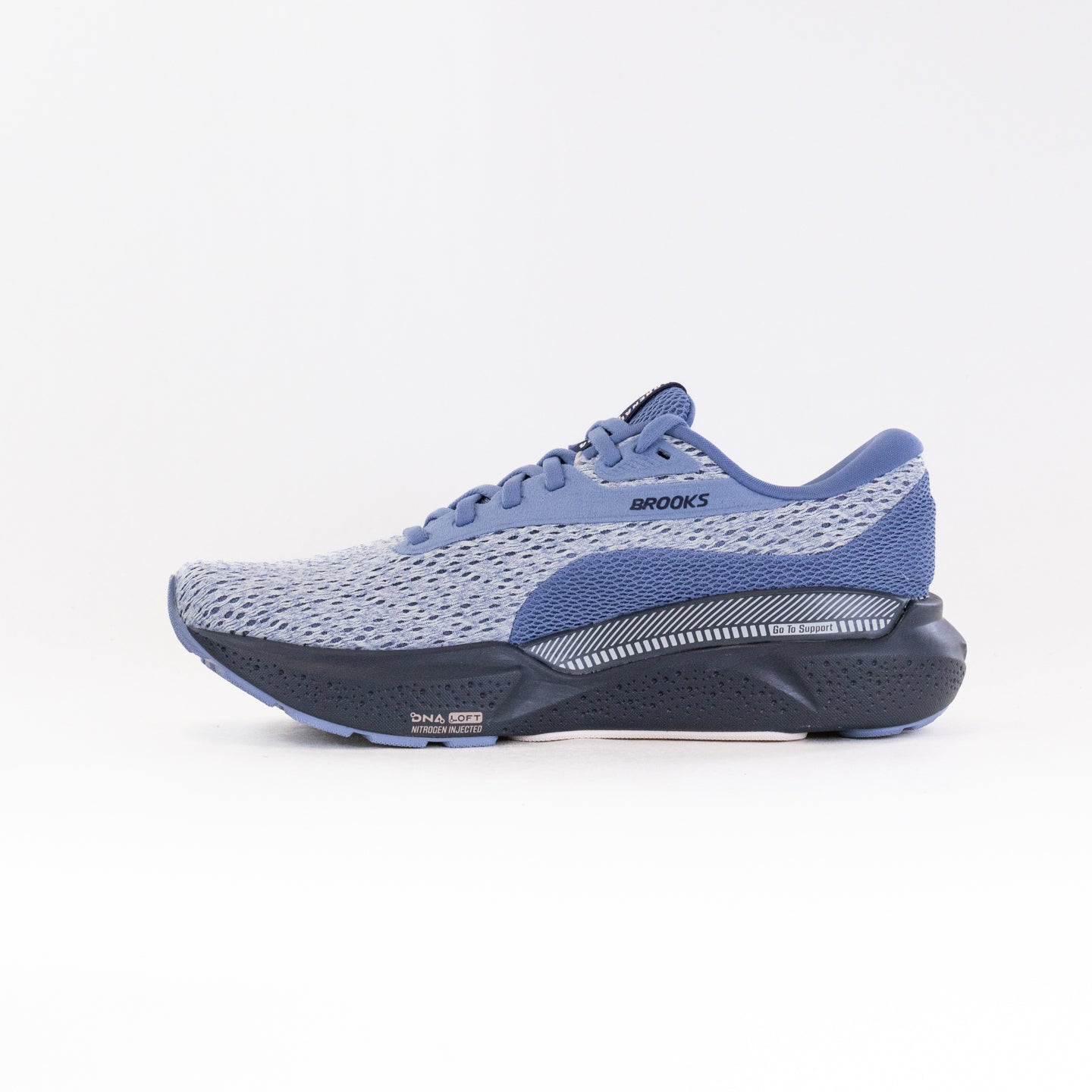 Women's Brooks Adrenaline GTS 24 Running Shoes - Country Wash/Bluewash/Ebony