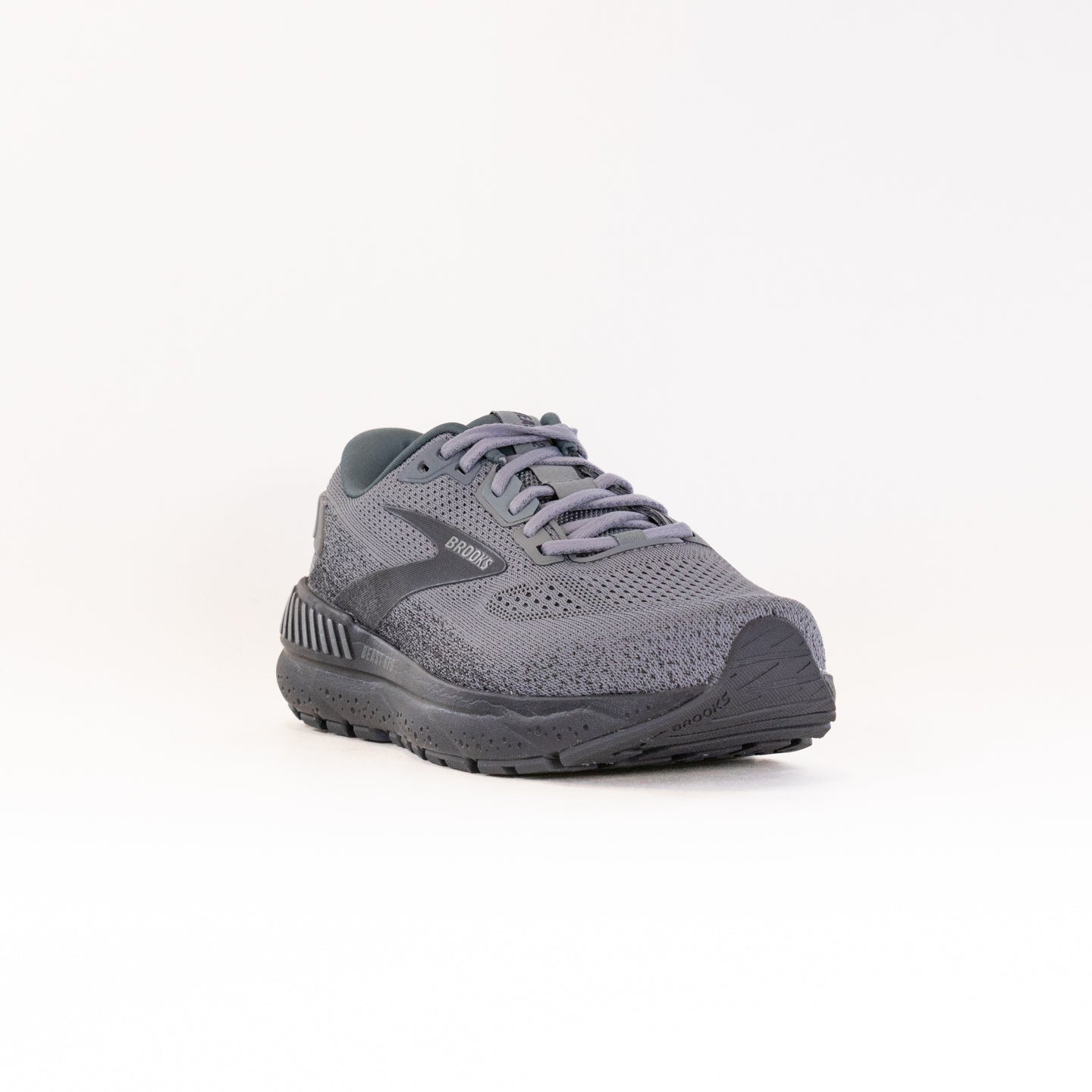 Brooks Men's Beast GTS 24 Running Shoes in Primer Grey and Ebony Colorway