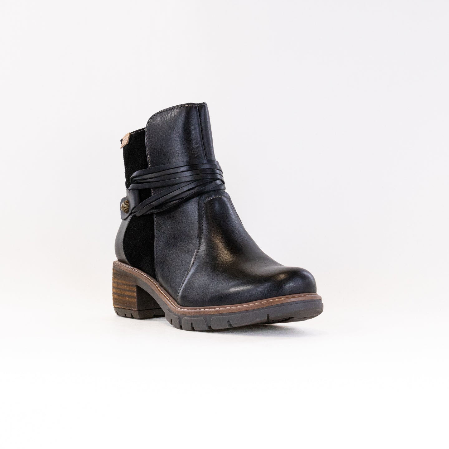 Pikolino W1T-8906C2 Women's Ankle Boots - Stylish Black