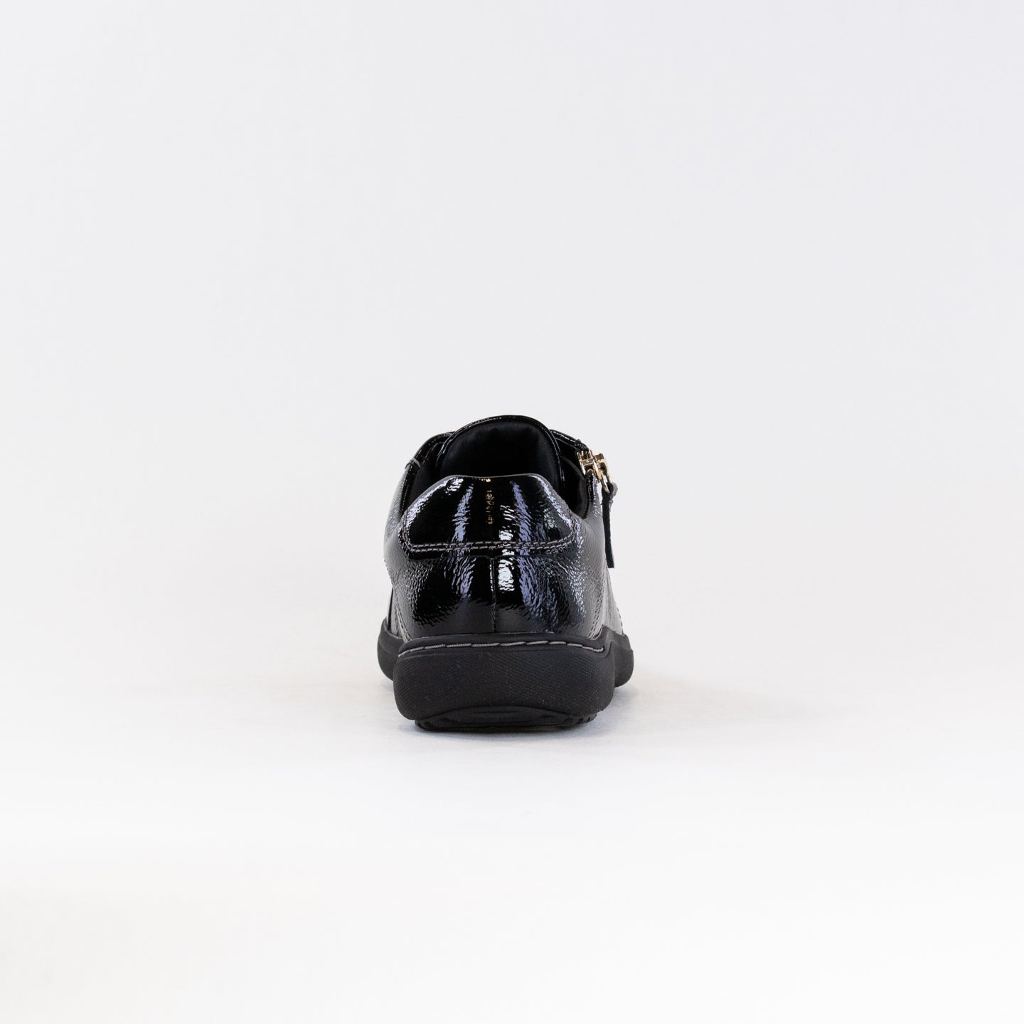 Clarks Women's Nalle Lace Sneakers in Stylish Black Patent