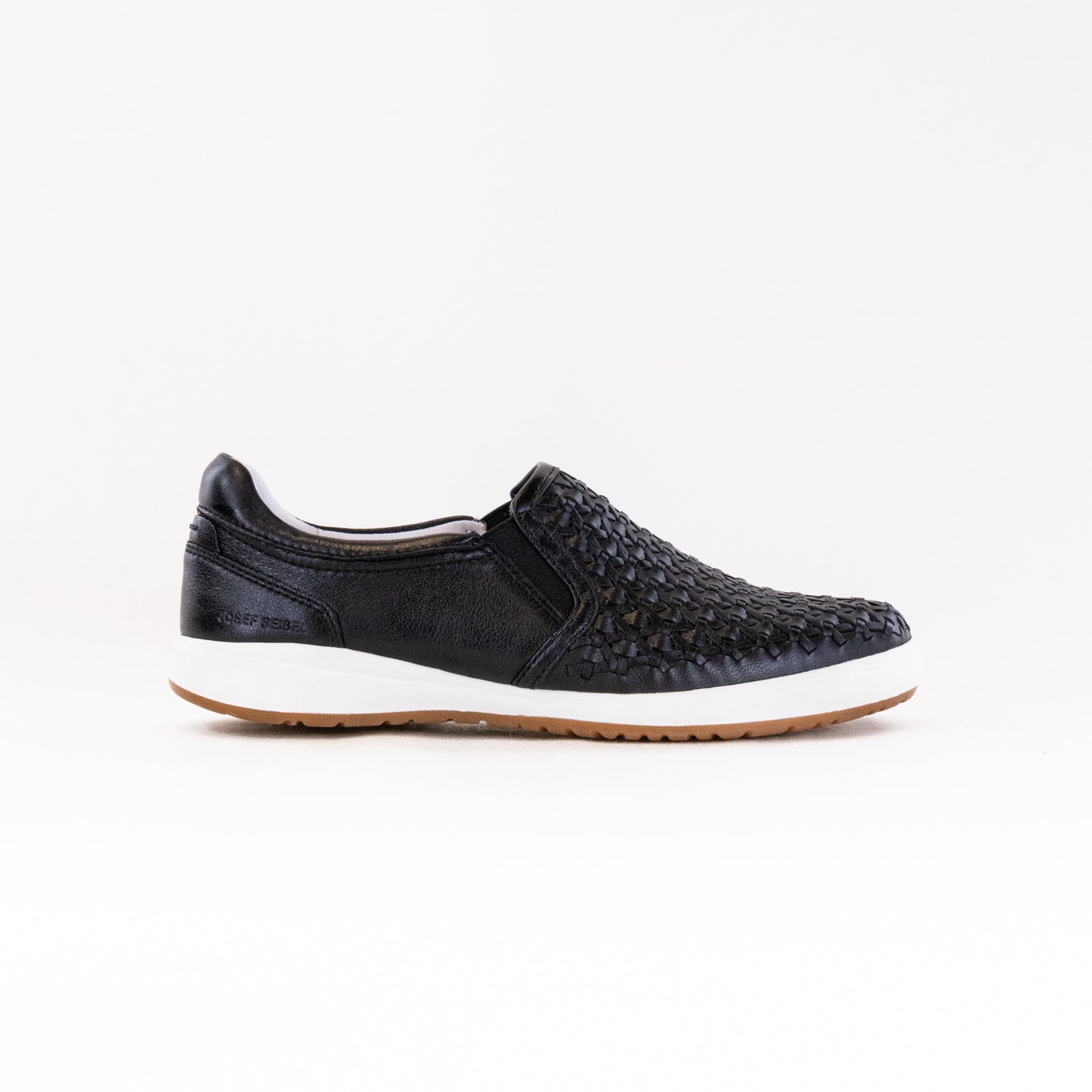 Josef Seibel Women's Stylish Black Caren 72 Leather Sneakers