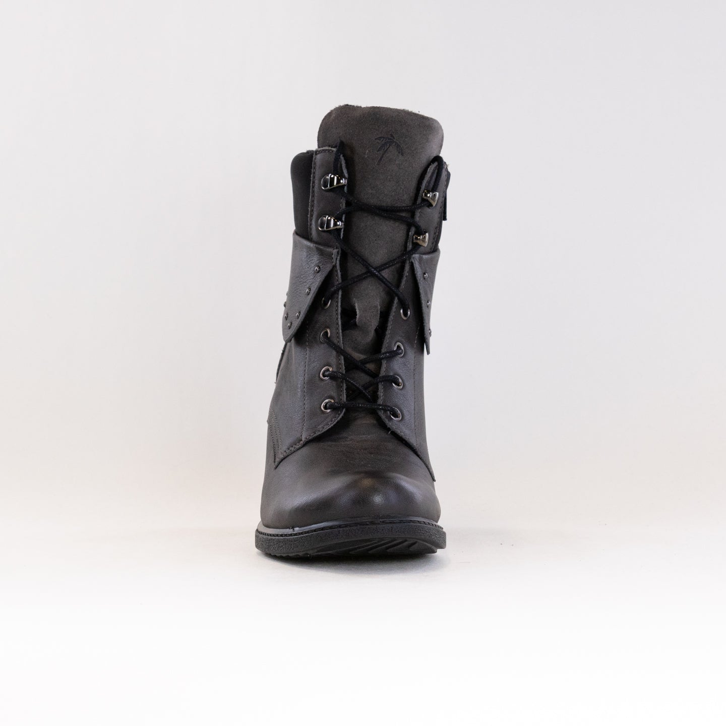 Stylish Women's Slate Dromedaris Gilly Lace - Up Boots
