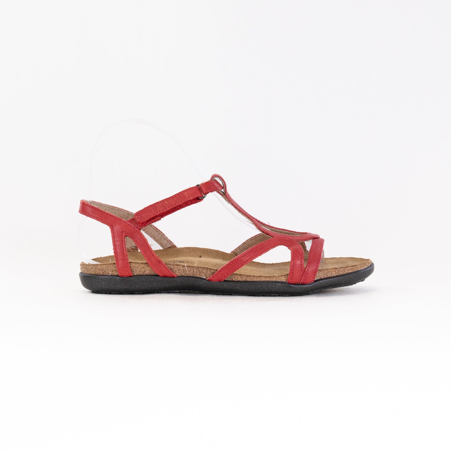 NAOT Women's Dorith Sandals in Stunning Kiss Red Leather