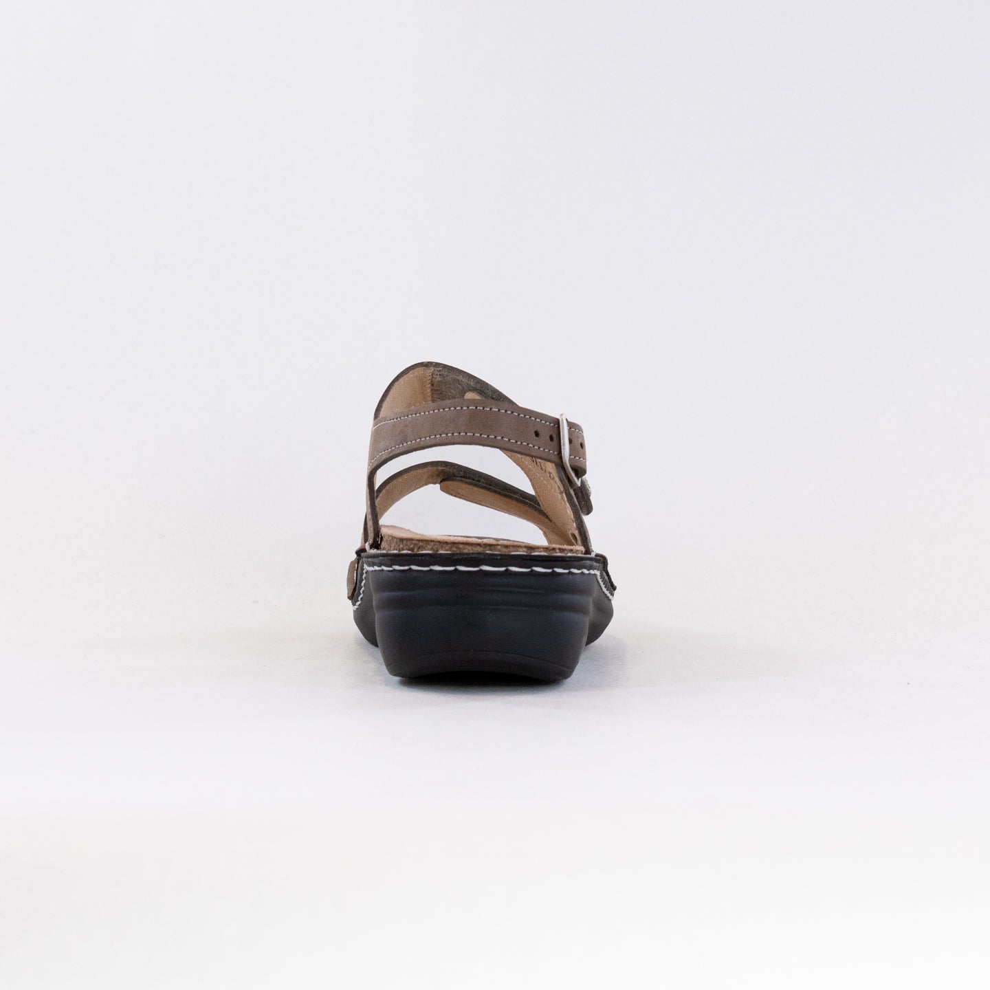 Women's Finn Comfort Barbuda Casual Sandals in Gravel Color