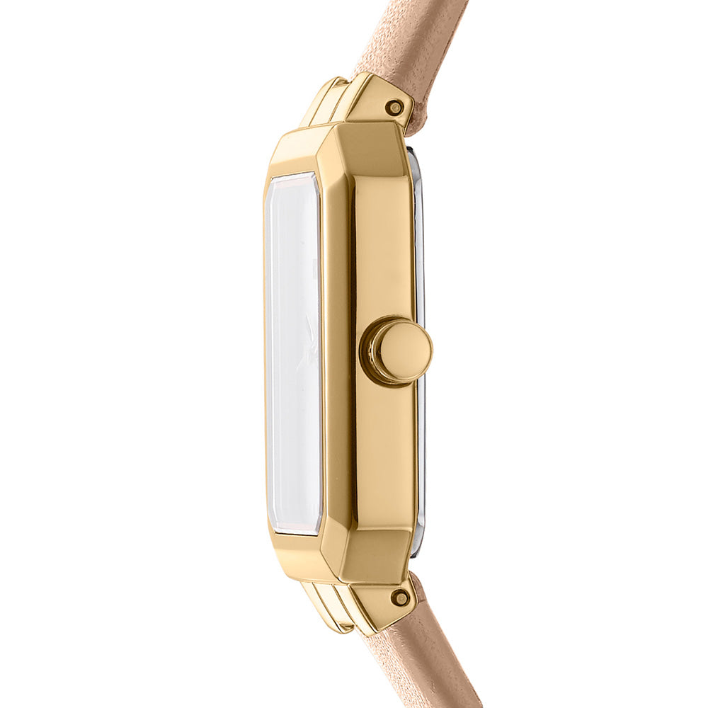 DKNY Uptown Midi Watch DK1L076L0025 with Leather Strap