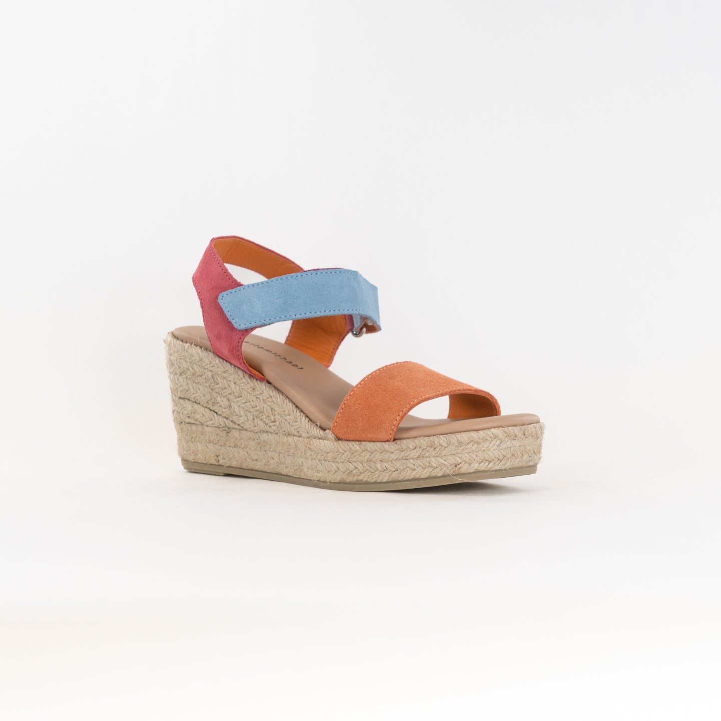 Eric Michael Women's Pink Ivory Espadrille Wedges for Summer Style