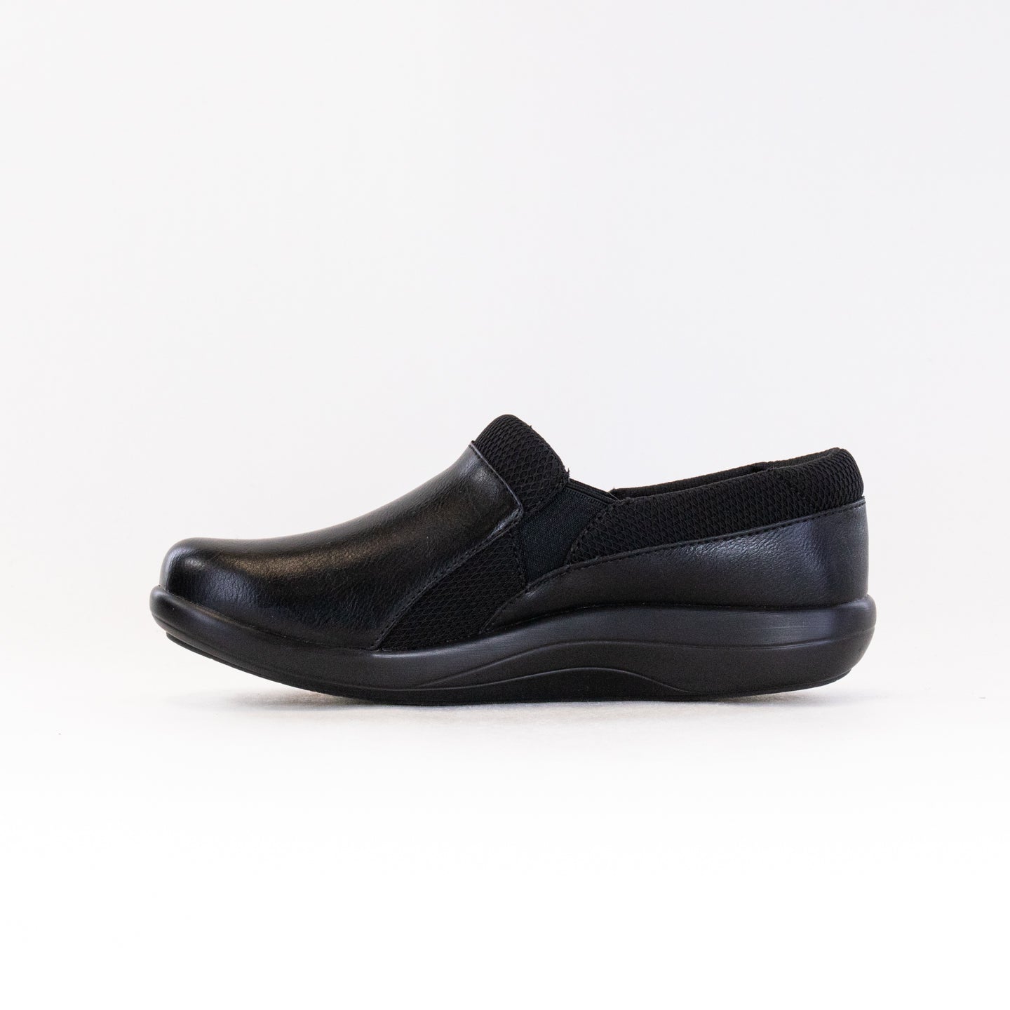 Alegria Women's Duette Slip-on Vegan Casual Shoes in Jet Black