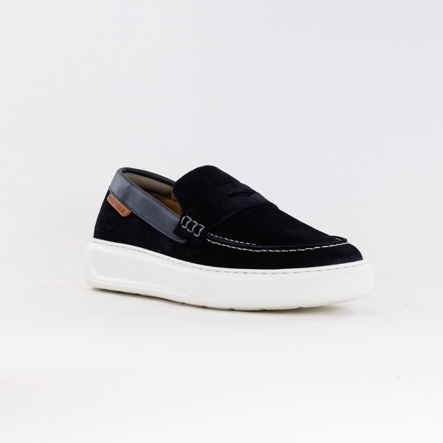 Men's Stylish Summer Navy Suede Ambitious KIT Penny Loafer