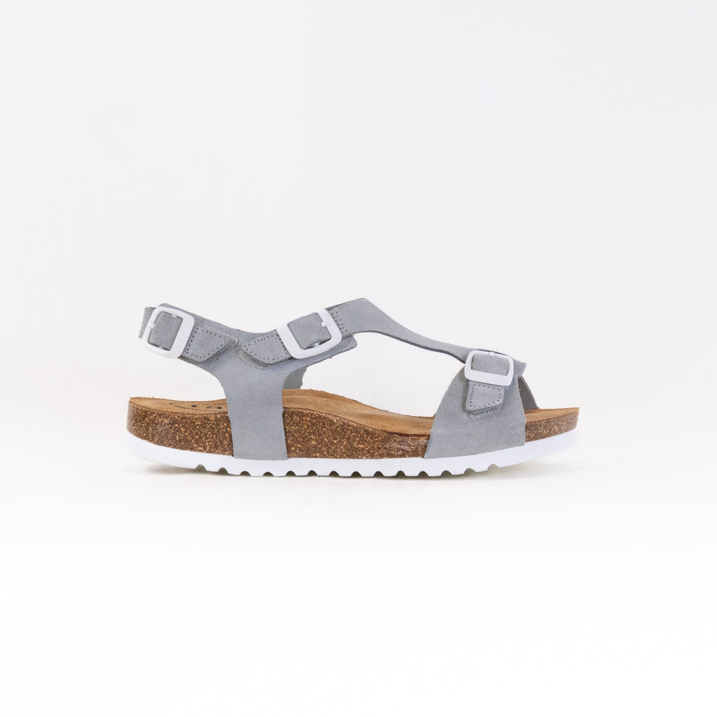 Women's Taos MVP Light Grey Luxury Suede Sandals
