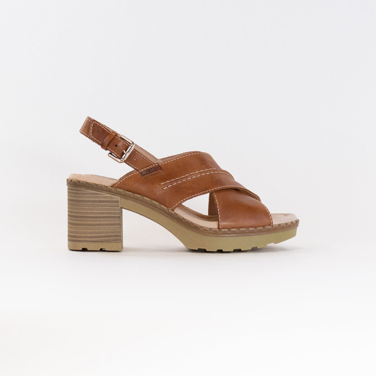 Pikolinos Women's Canarias W8W - 1870 Brandy Mid - Heel Sandals