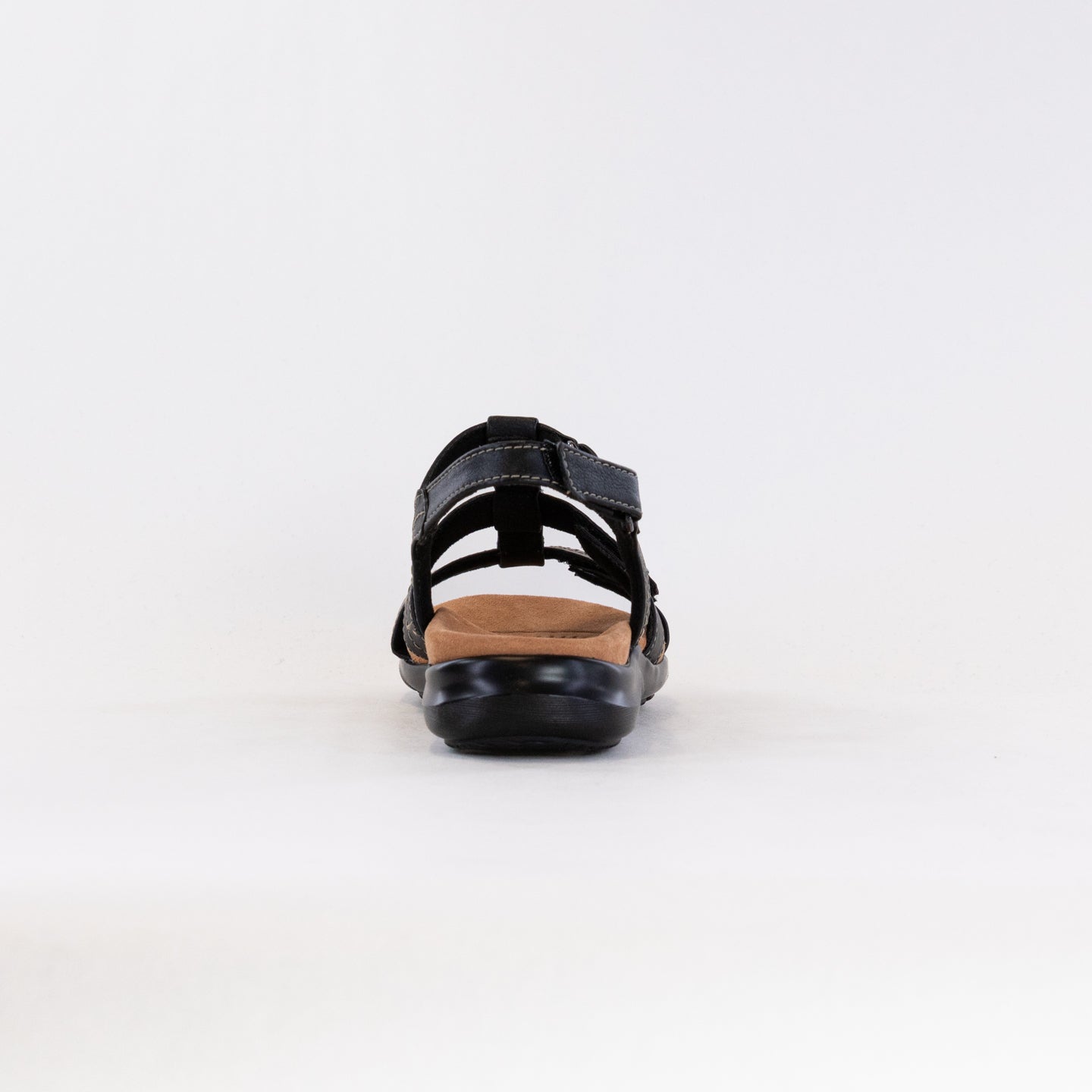 Women's Black Leather Clarks Kilty Step Sandals - Stylish and Functional