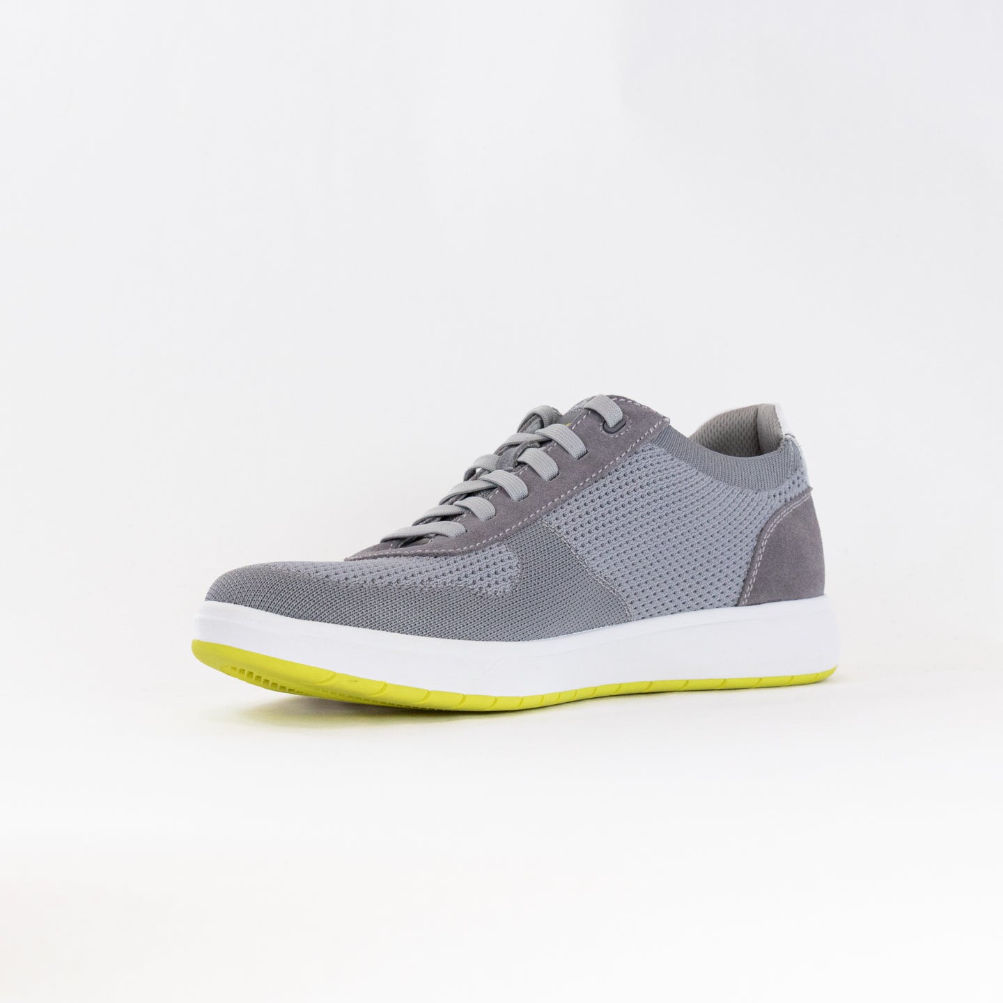 Men's Grey Florsheim Heist Knit Stylish Sneakers