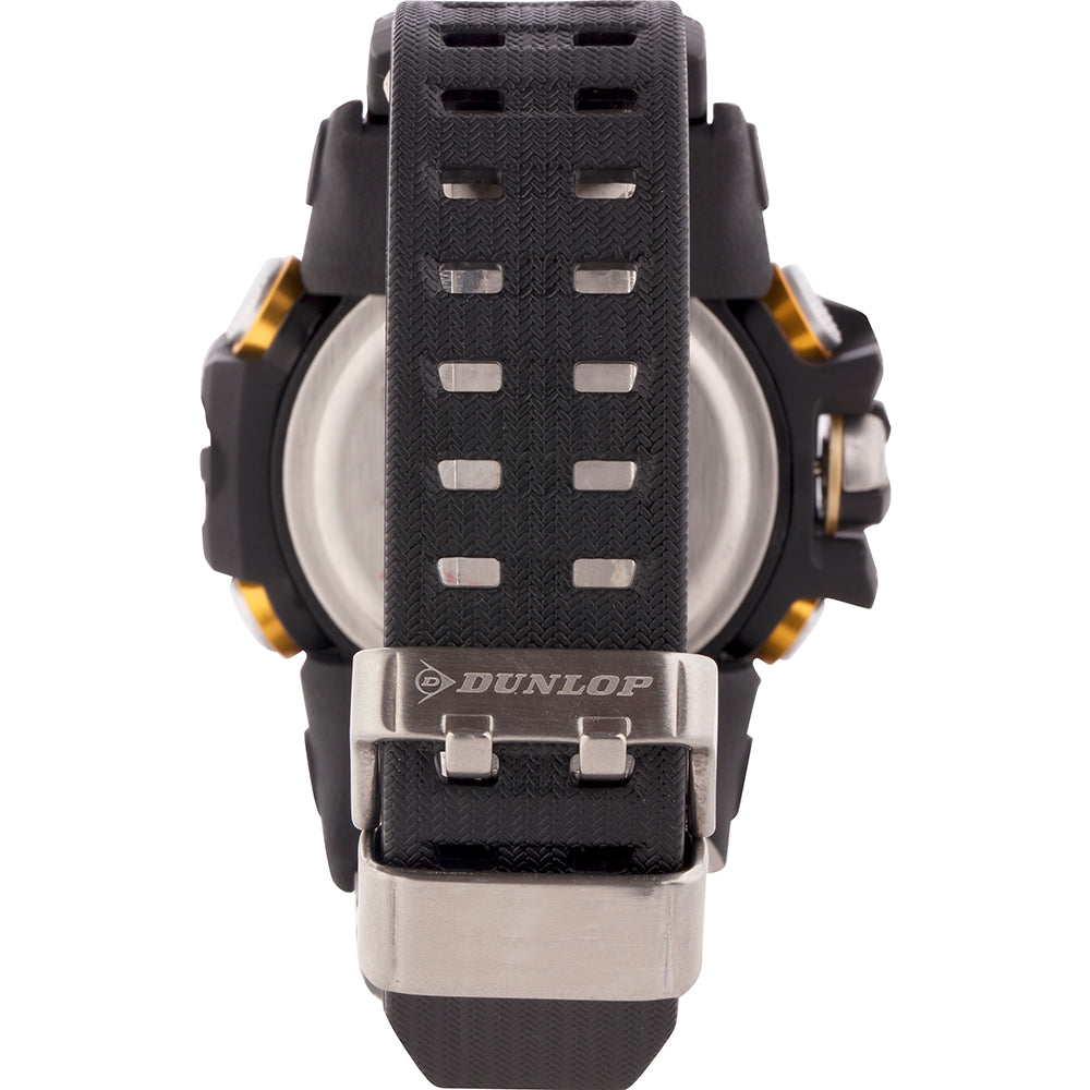 Dunlop DUN285G17: A Robust and Sporty Dual - Time Watch