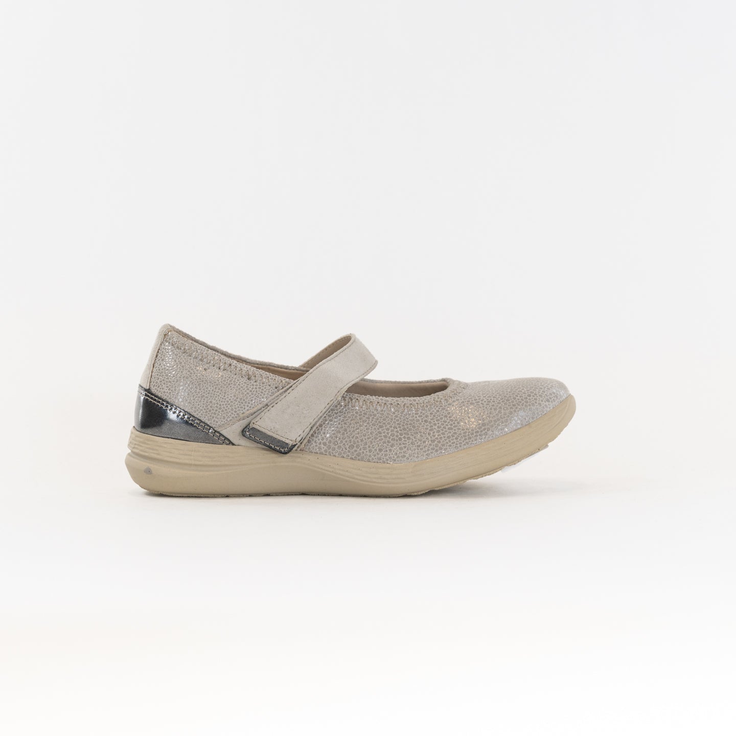 Fidelio Women's Hi-Energy Stone Metallic Leather Hallux Mary Jane Shoes