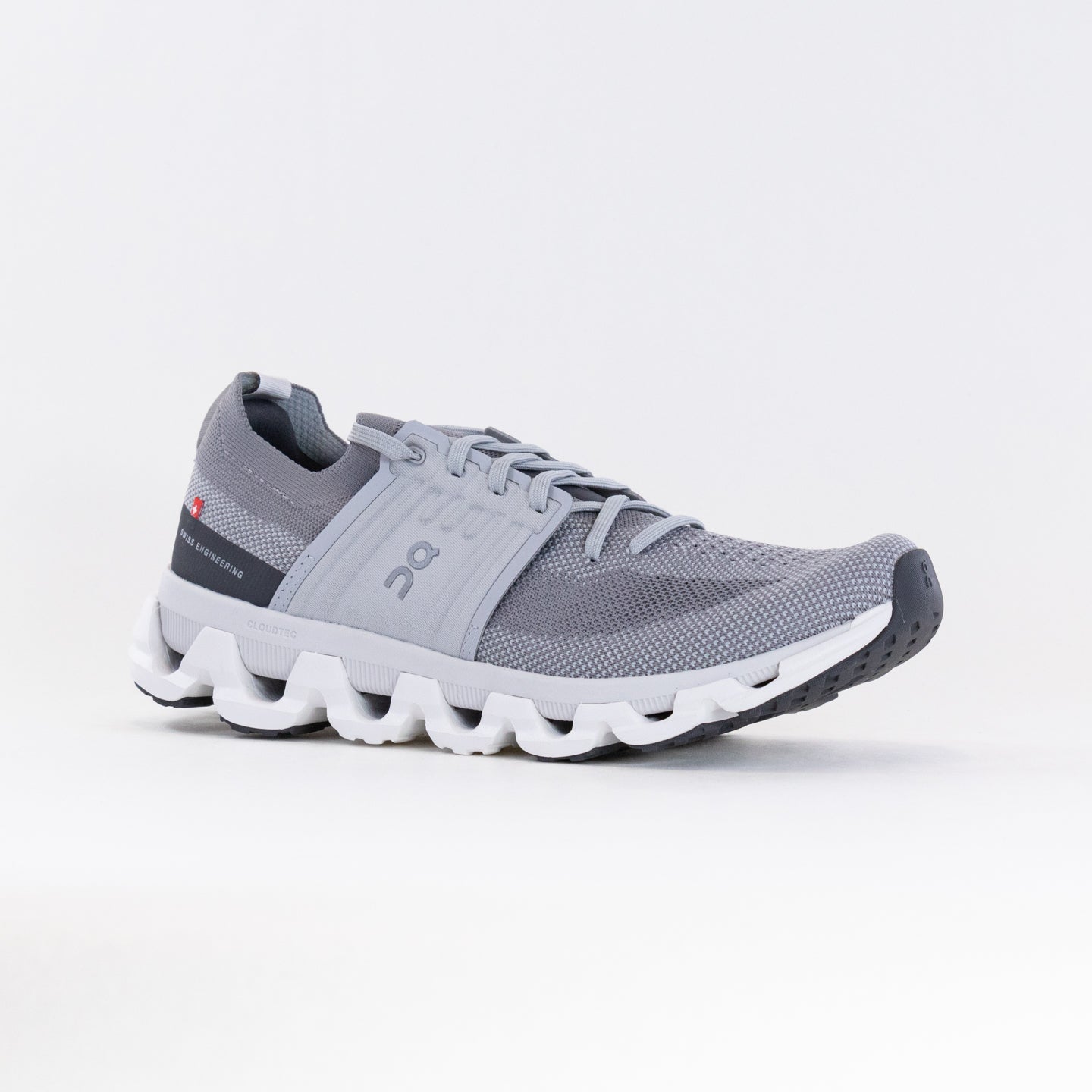 On Men's Cloudswift 3 Road Running Shoes - Alloy/Glacier Colorway