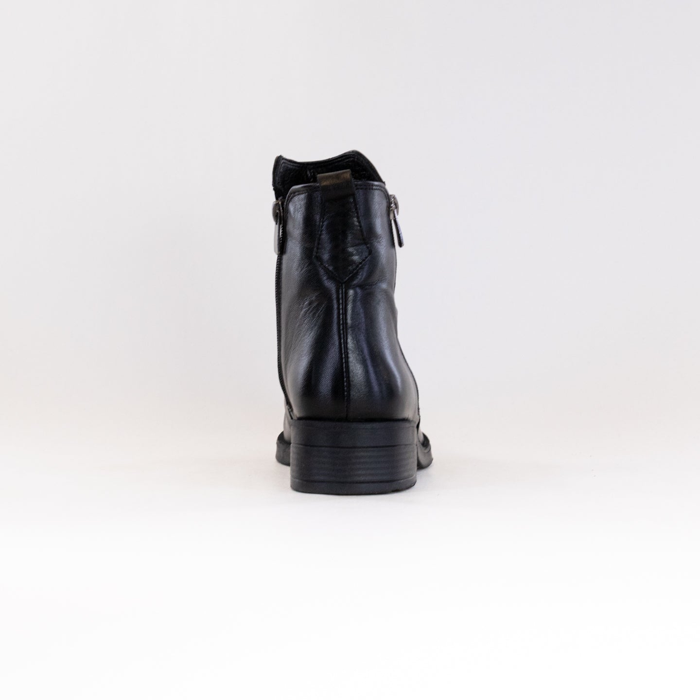 Spring Step Women's Black Zipstering Fashion Leather Boots