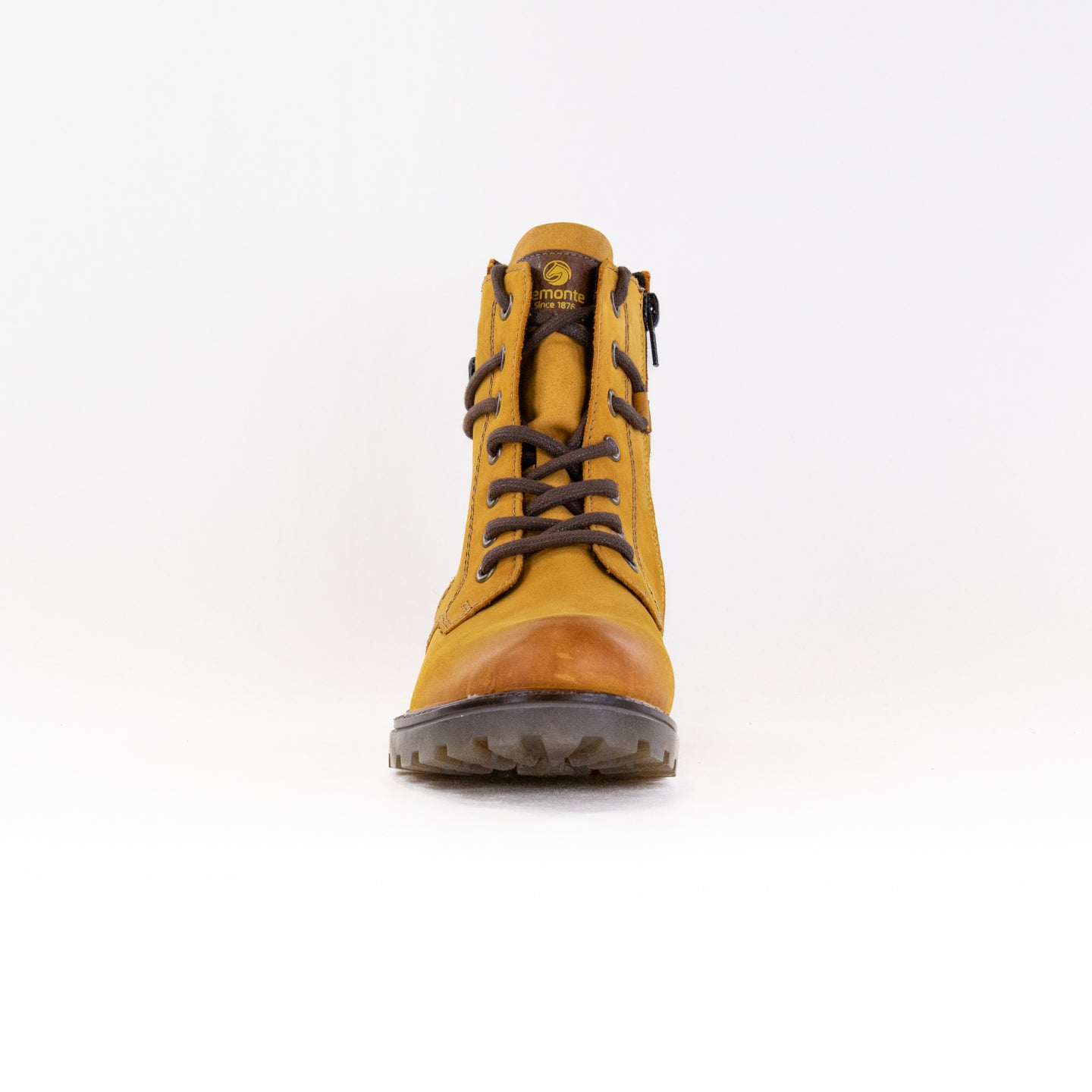 Remonte Women's D8473-68 Yellow Lug Bottom Booties