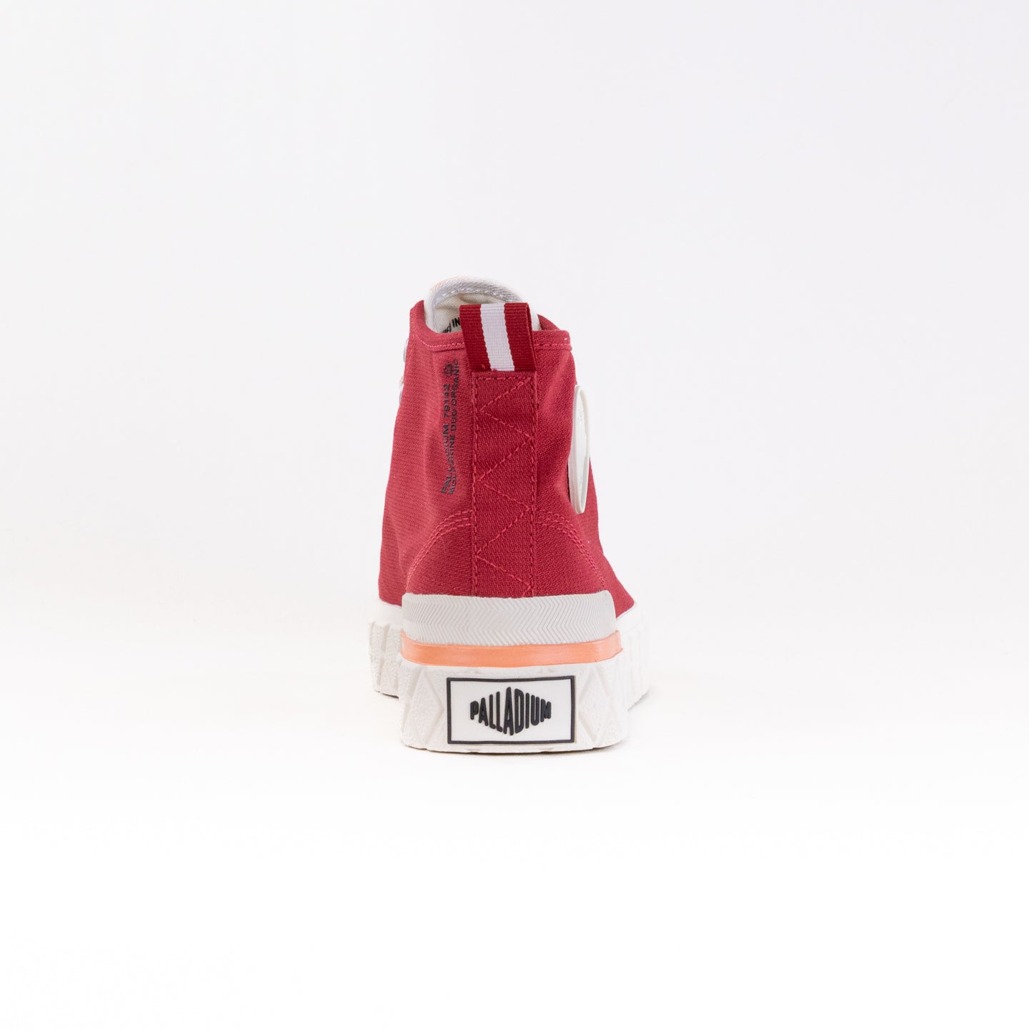 Women's Palladium Palla Ace Organic Chukka Shoes in Chili Pepper Color