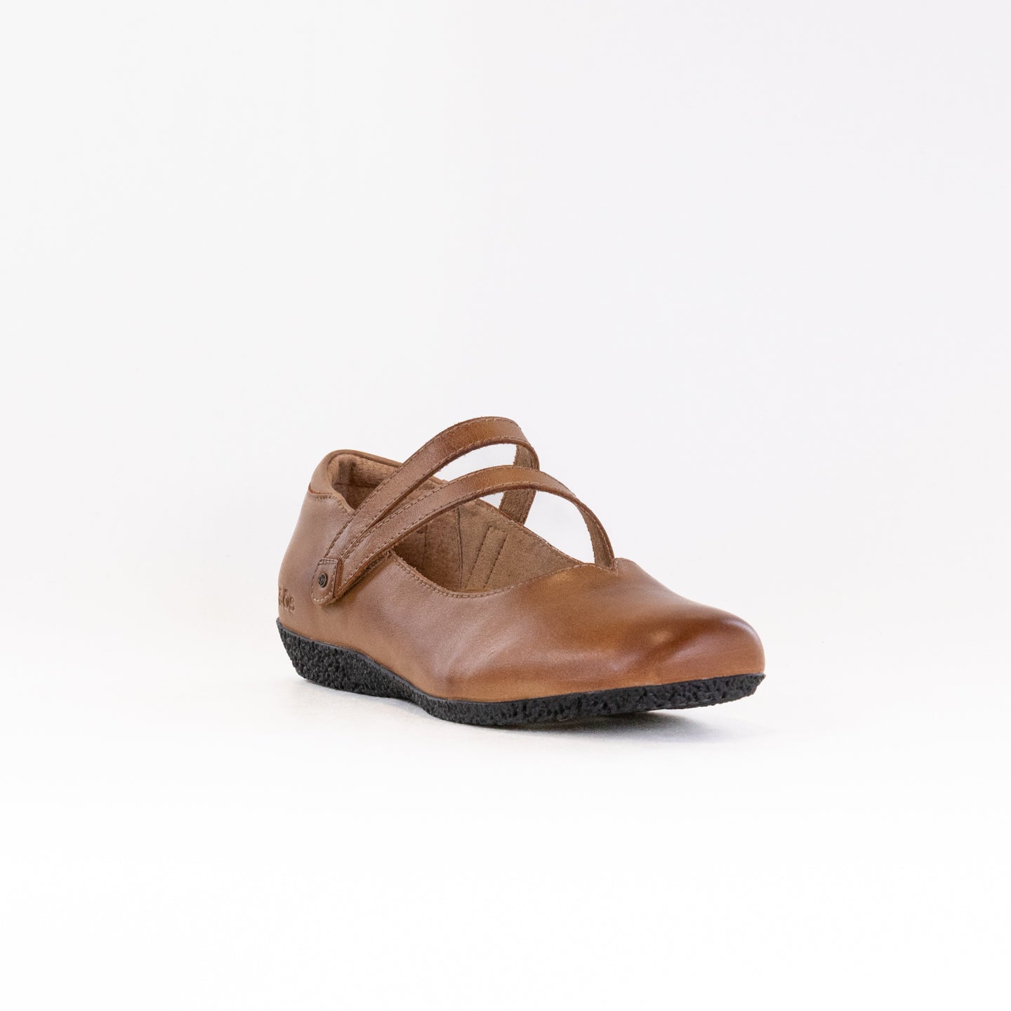 Women's Stylish Caramel Taos Banter Leather Flats