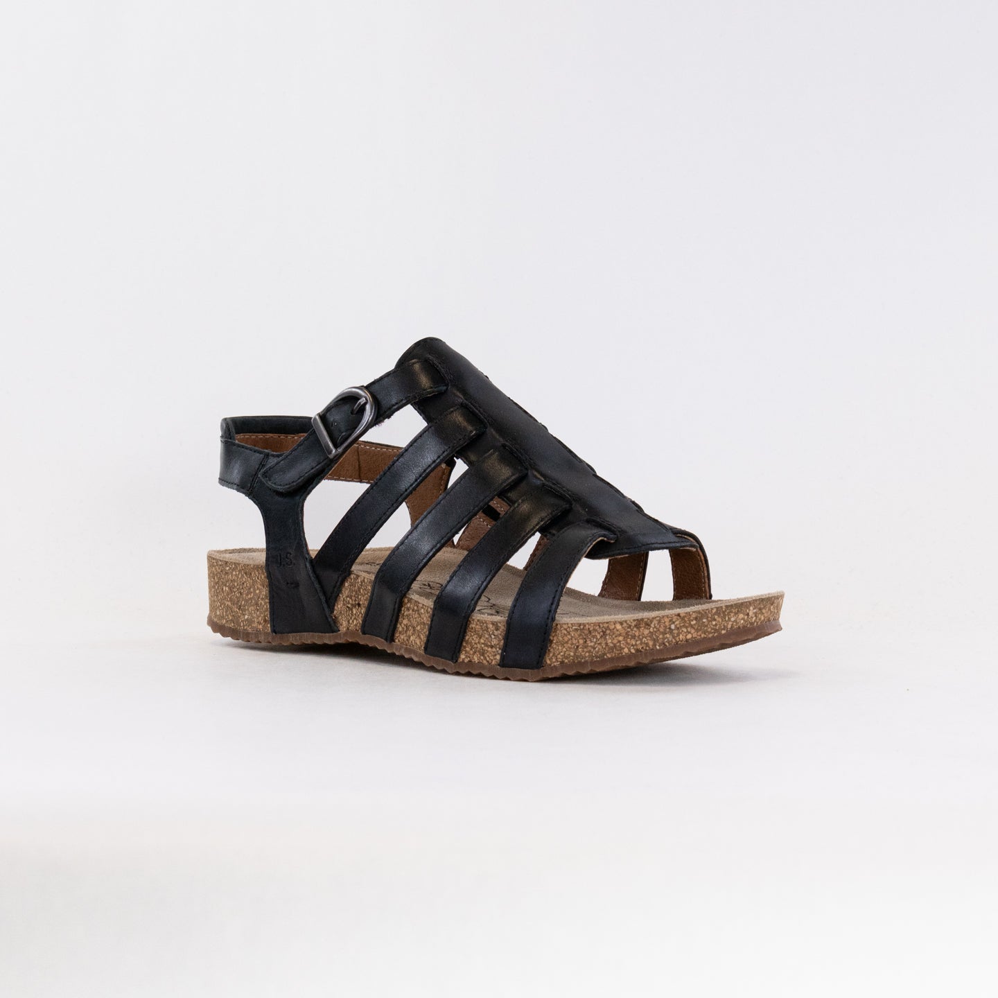 Josef Seibel Women's Black Gladiator Sandals - Tonga 81