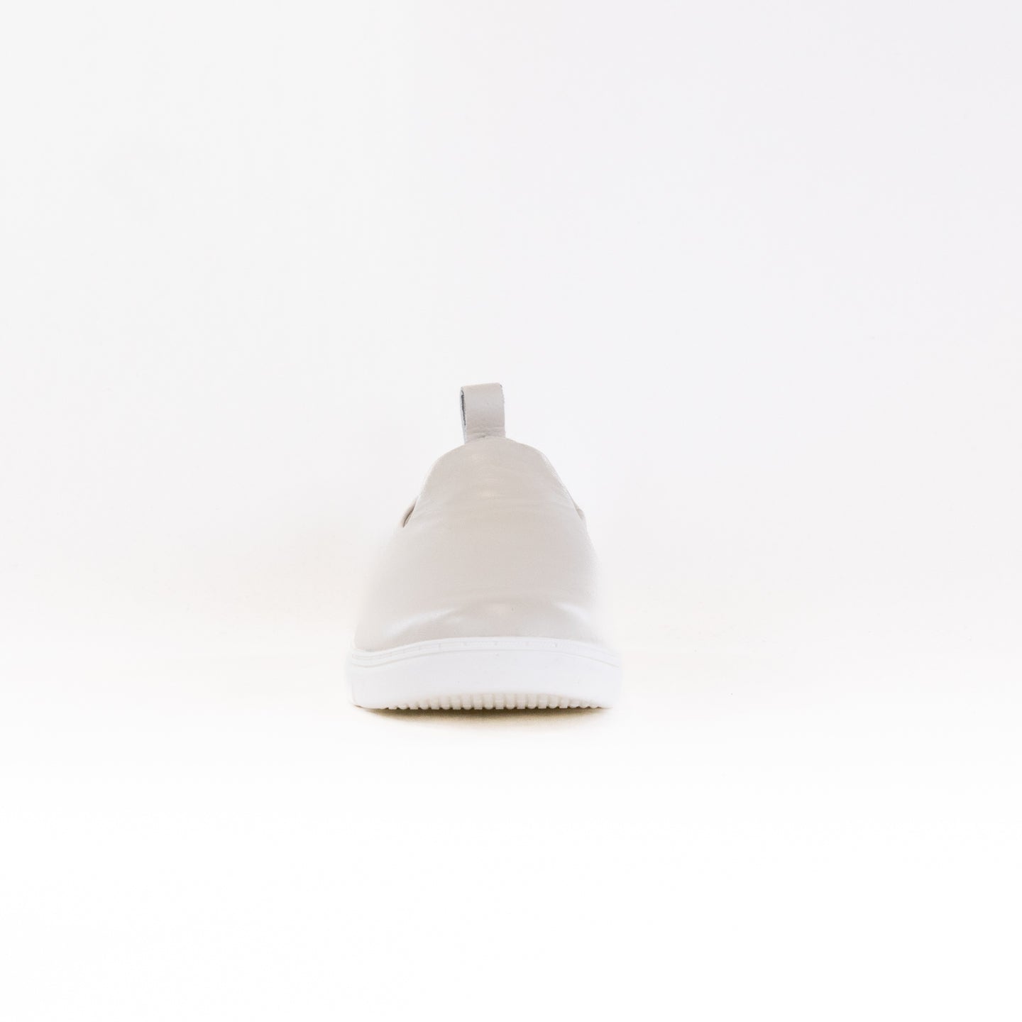 Women's Vionic Uptown Willa Cream Leather Slip-On Comfort Sneakers