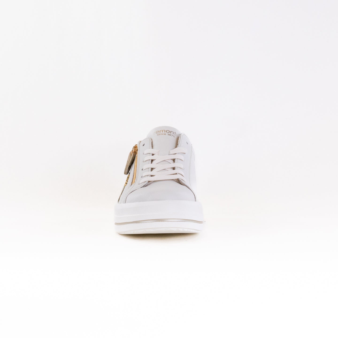 Julika Remonte D1C01 Women's Off-White Low-Top Leather Sneakers