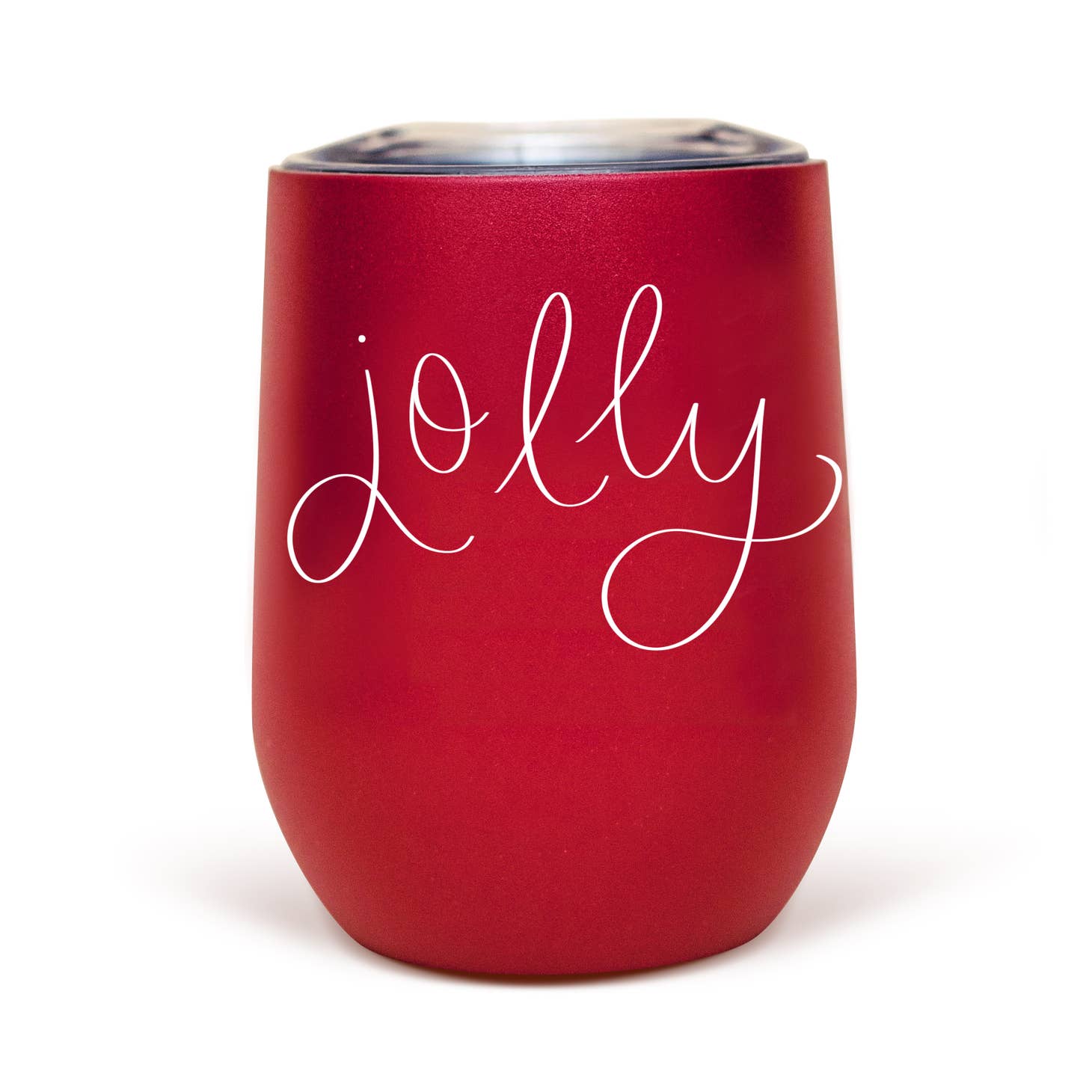 Festive Christmas Stainless - Steel Wine Tumbler for Holiday Cheer