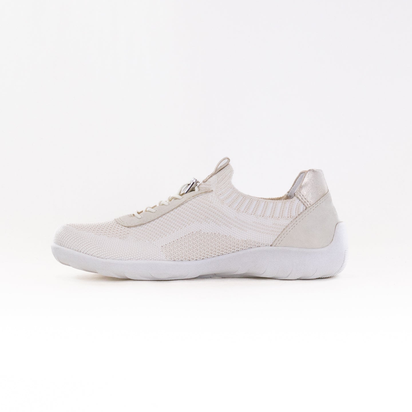 Stylish Women's Remonte Liv 18 Slippers in Vanilla/White