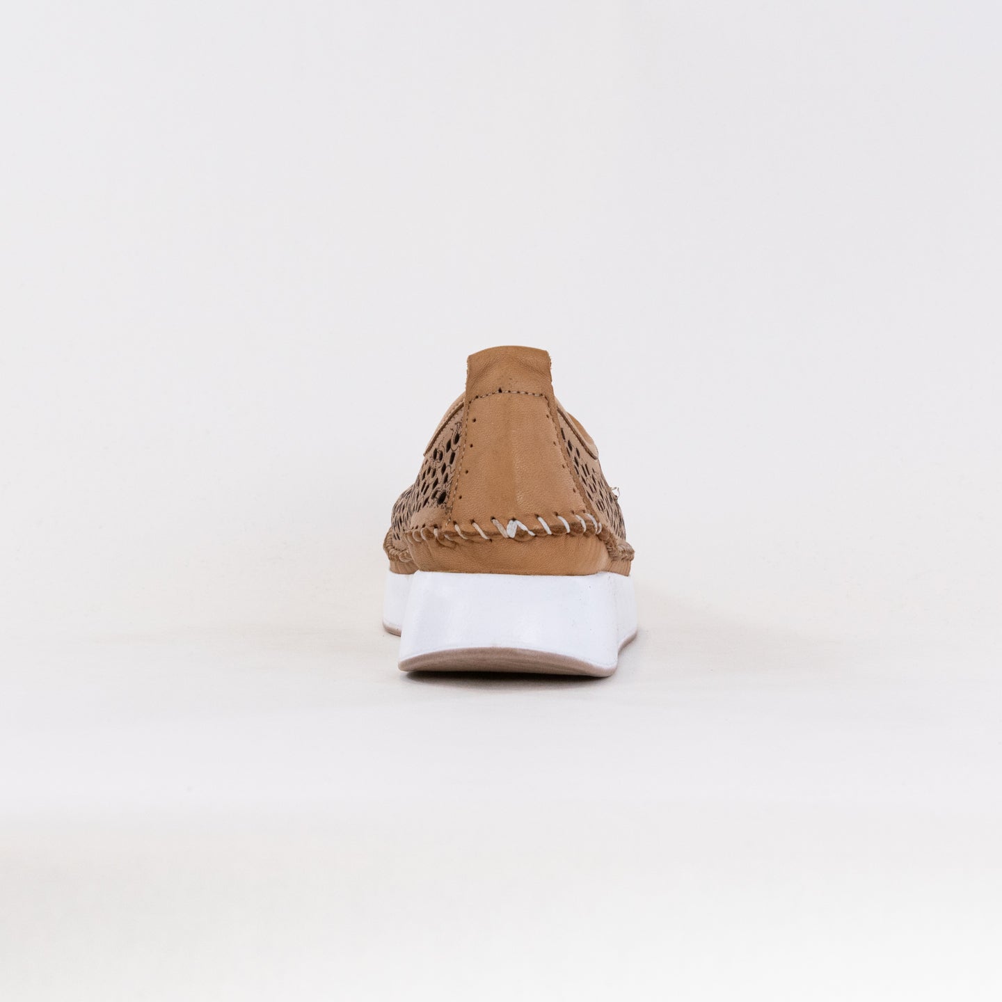 Spring Step Women's Youlanda Perforated Wedge Sneakers - Tan