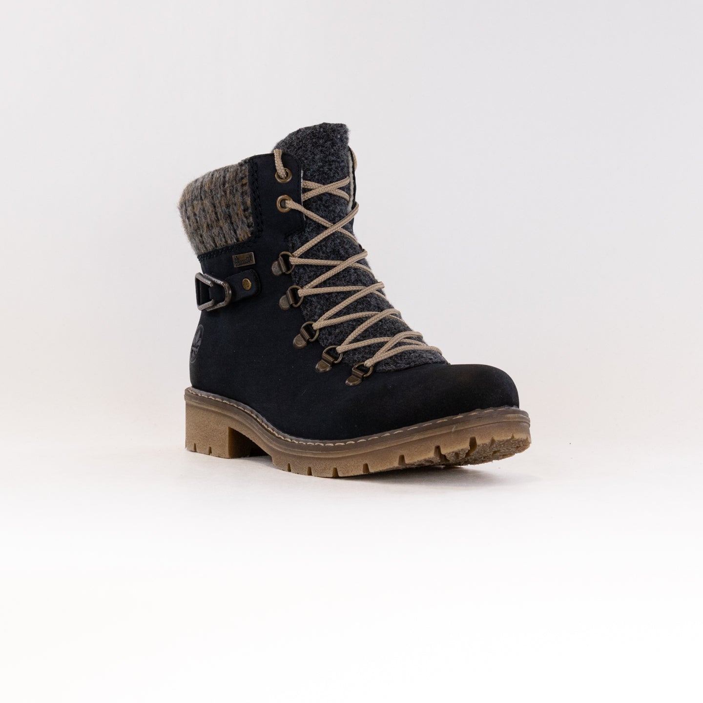 Rieker Y9131 Sabrina Women's Lace-up Boots in Pacific Blue