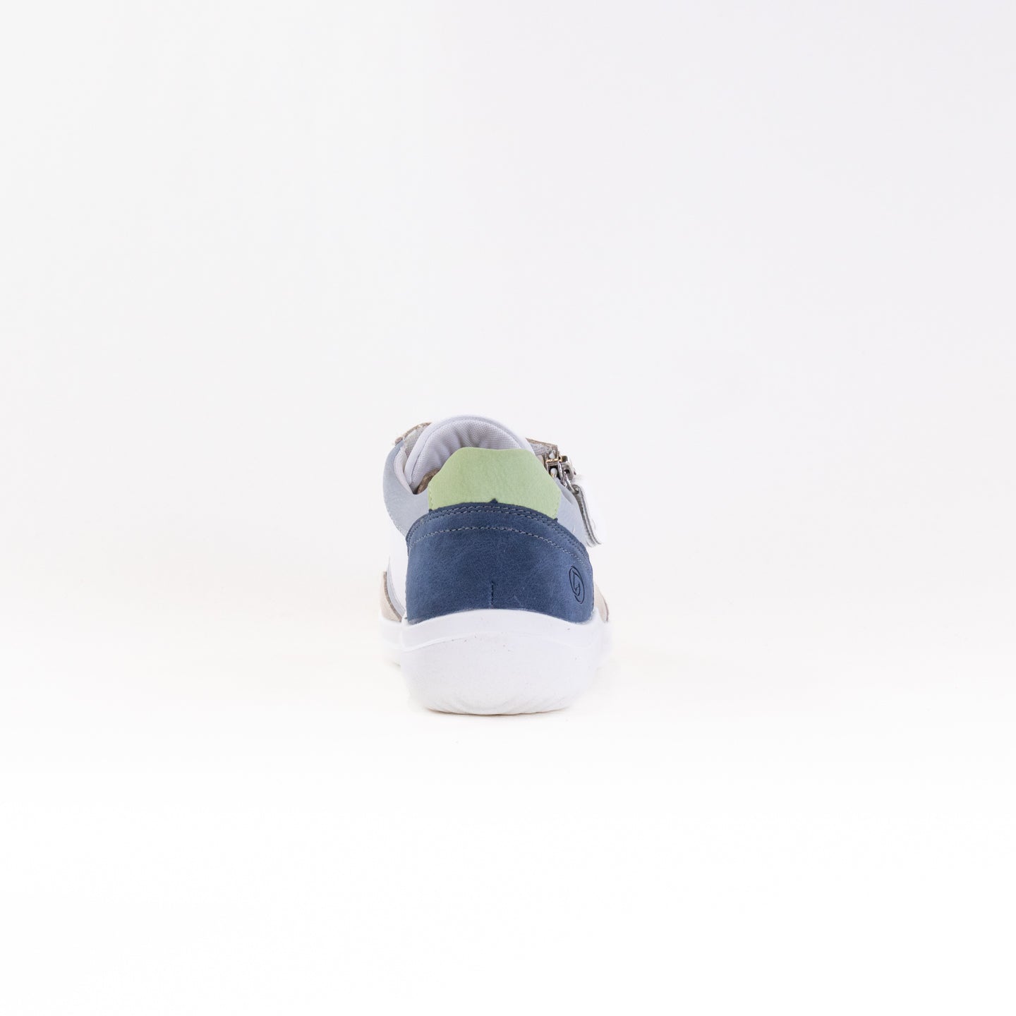 Stylish Women's Remonte Louann D1E06 Lace - Up Shoes in Iceberg, White, and Blue Color Scheme
