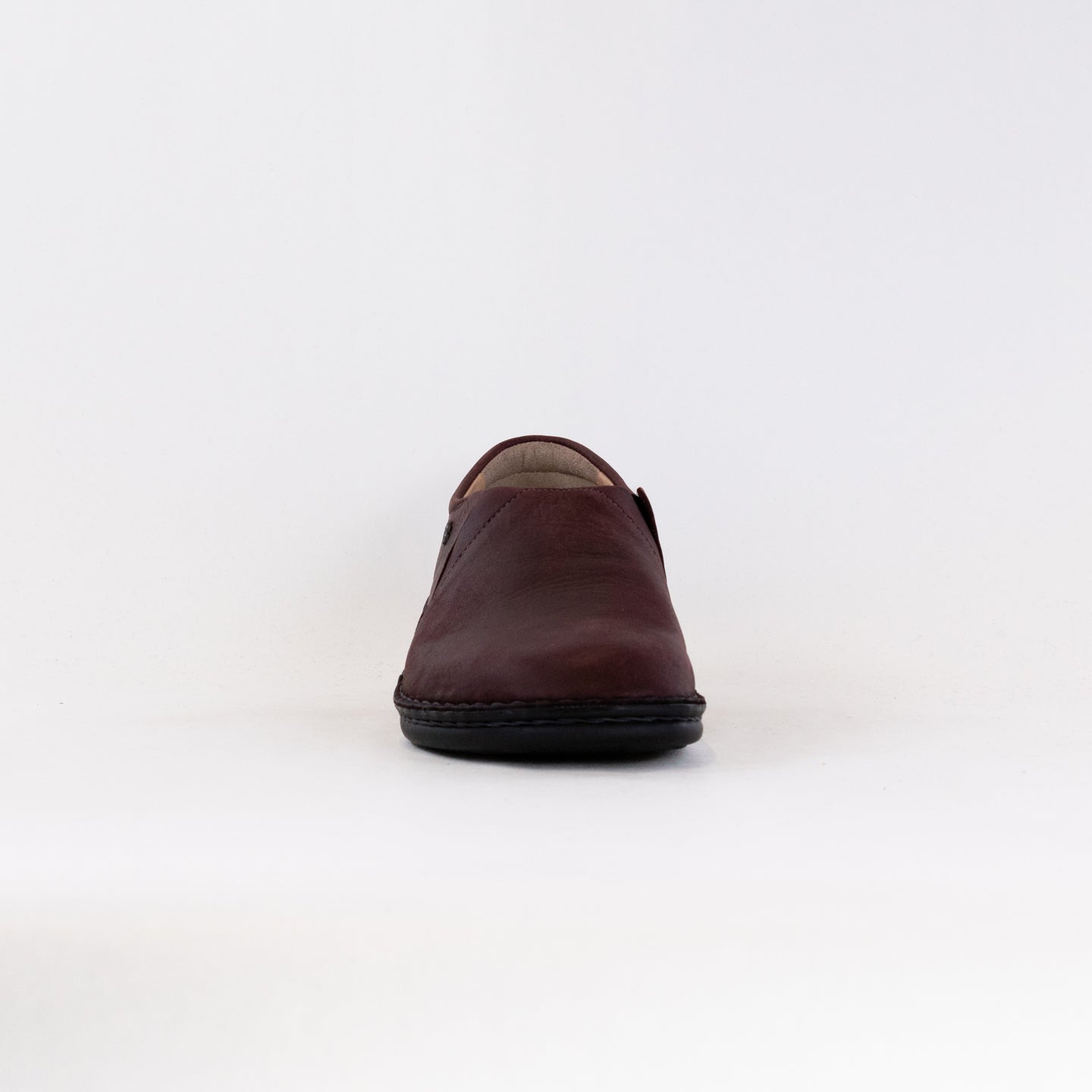Women's Bordeaux Leather Finn Comfort Newport Casual Shoes