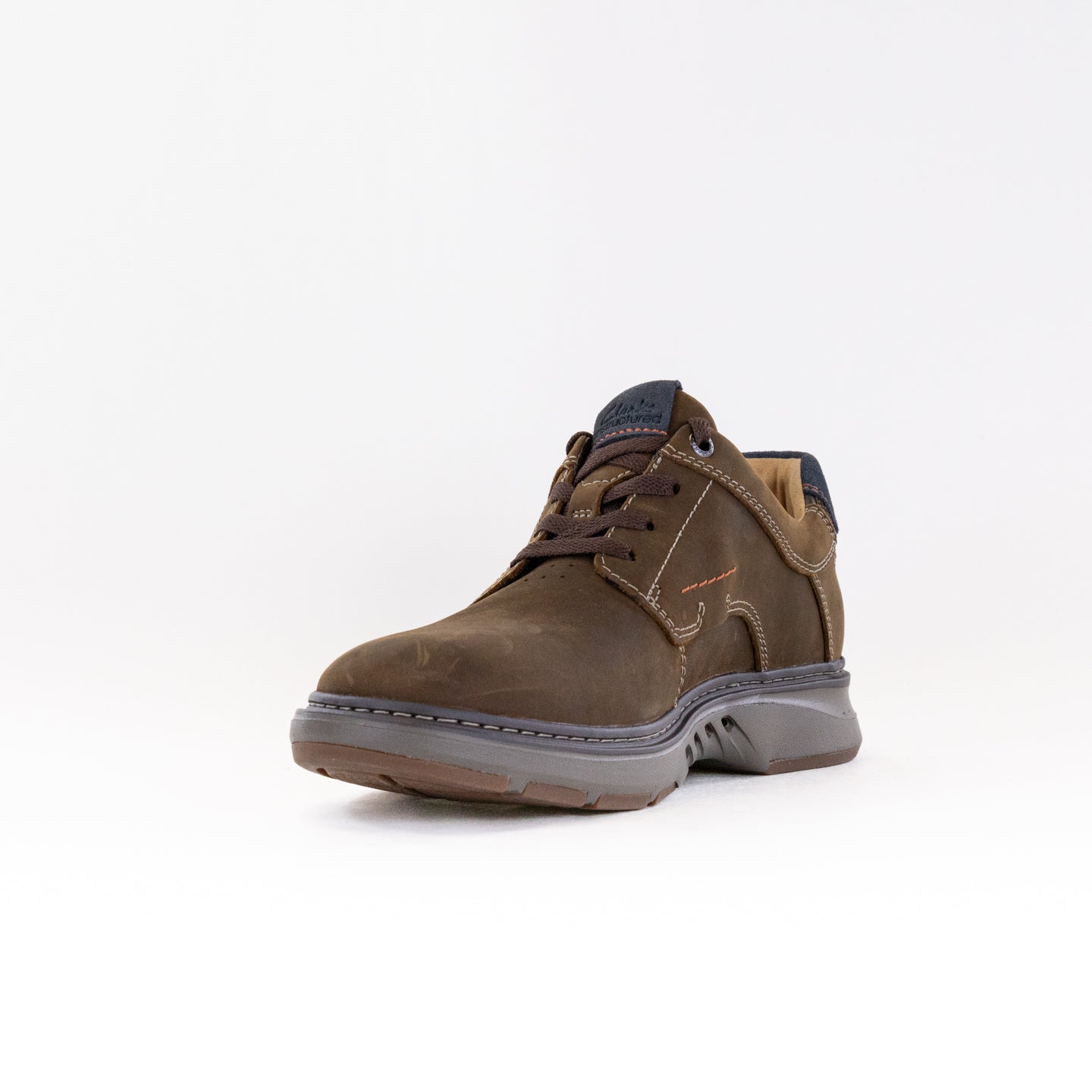 Clark's Men's Un Briley Pace Comfortable Casual Brown Shoes