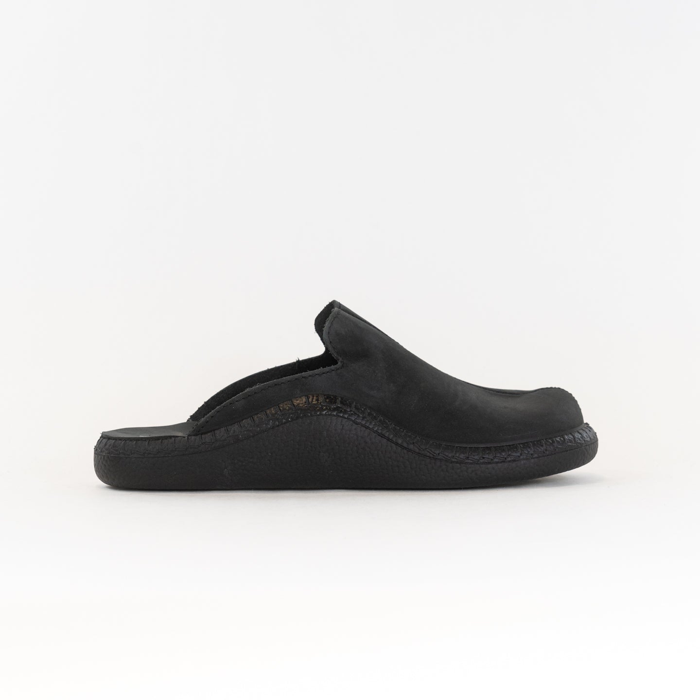 Romika Men's Mokasso 202 Indoor/Outdoor House Shoes - Black Nubuck